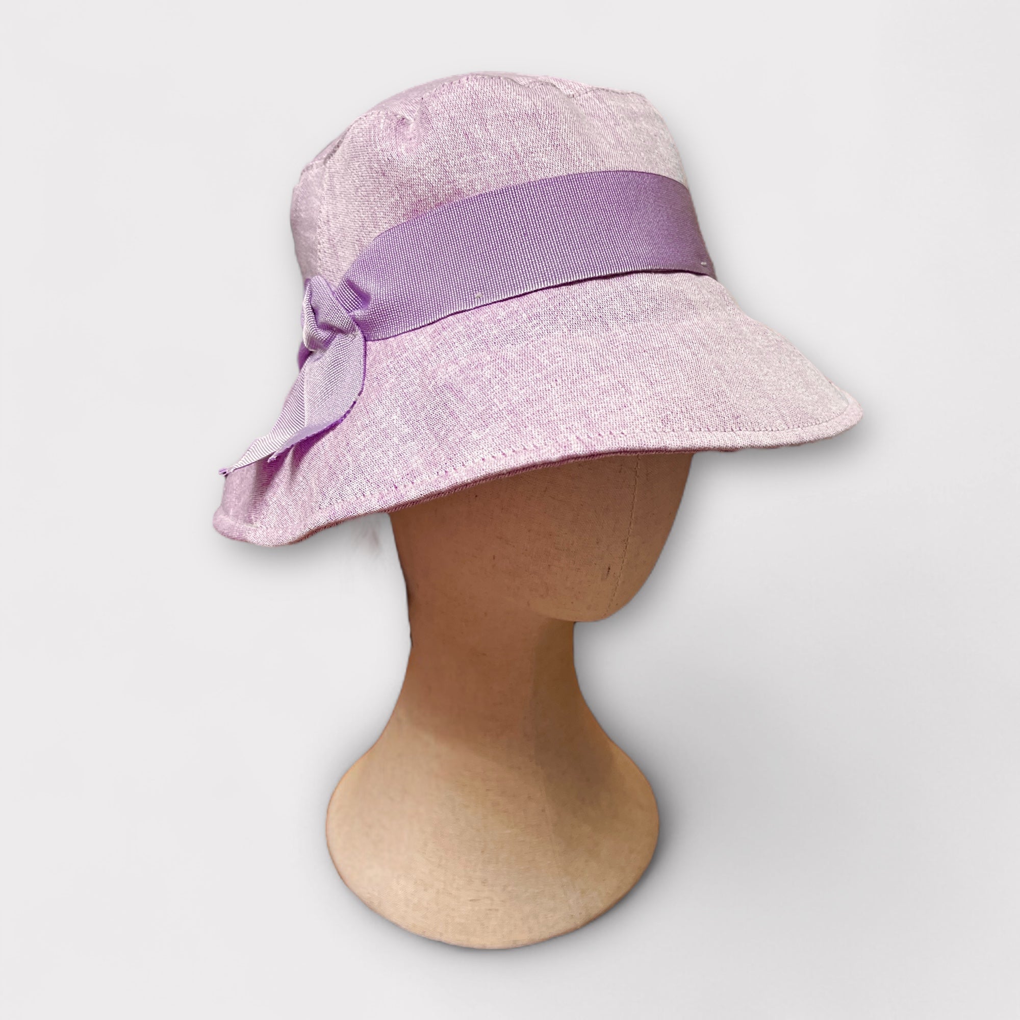 Cappello Estivo Donna In Puro Lino - Cappelleria Bacca