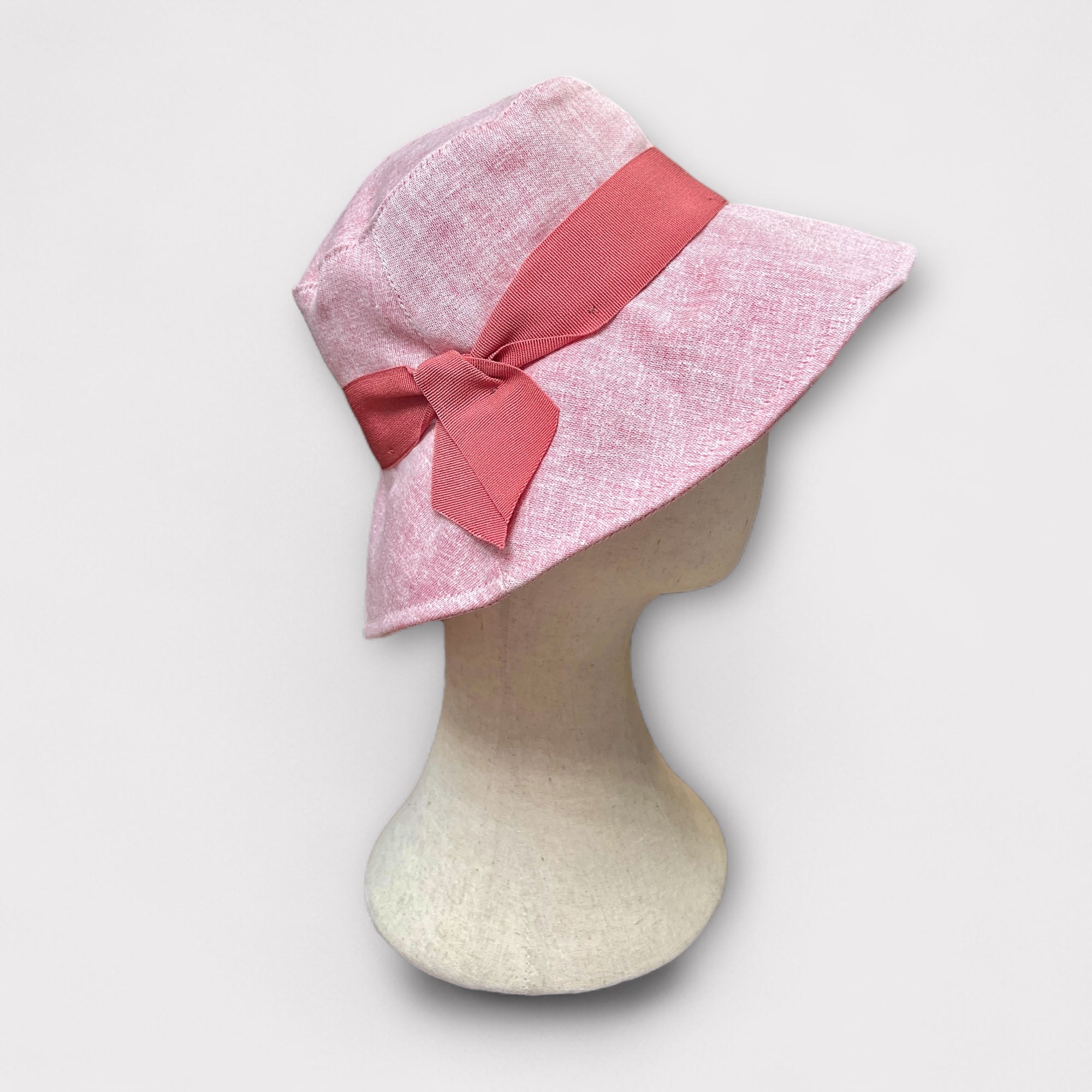 Cappello Estivo Donna In Puro Lino - Cappelleria Bacca