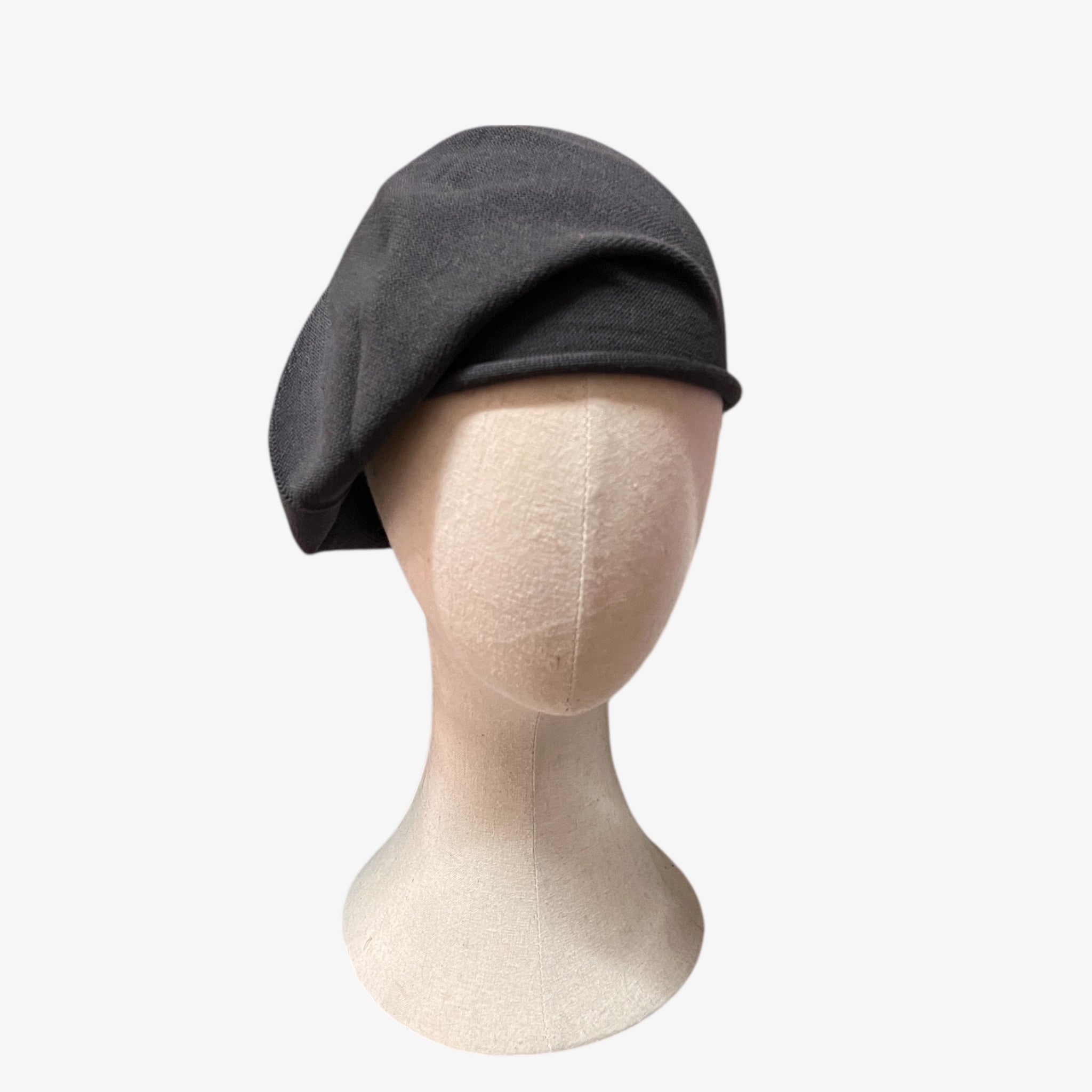 Basco Donna Roll Up Beret Kopka In Puro Cotone - Cappelleria Bacca