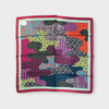 Foulard Donna Quadrato In Raso Di Pura Seta 70x70 cm