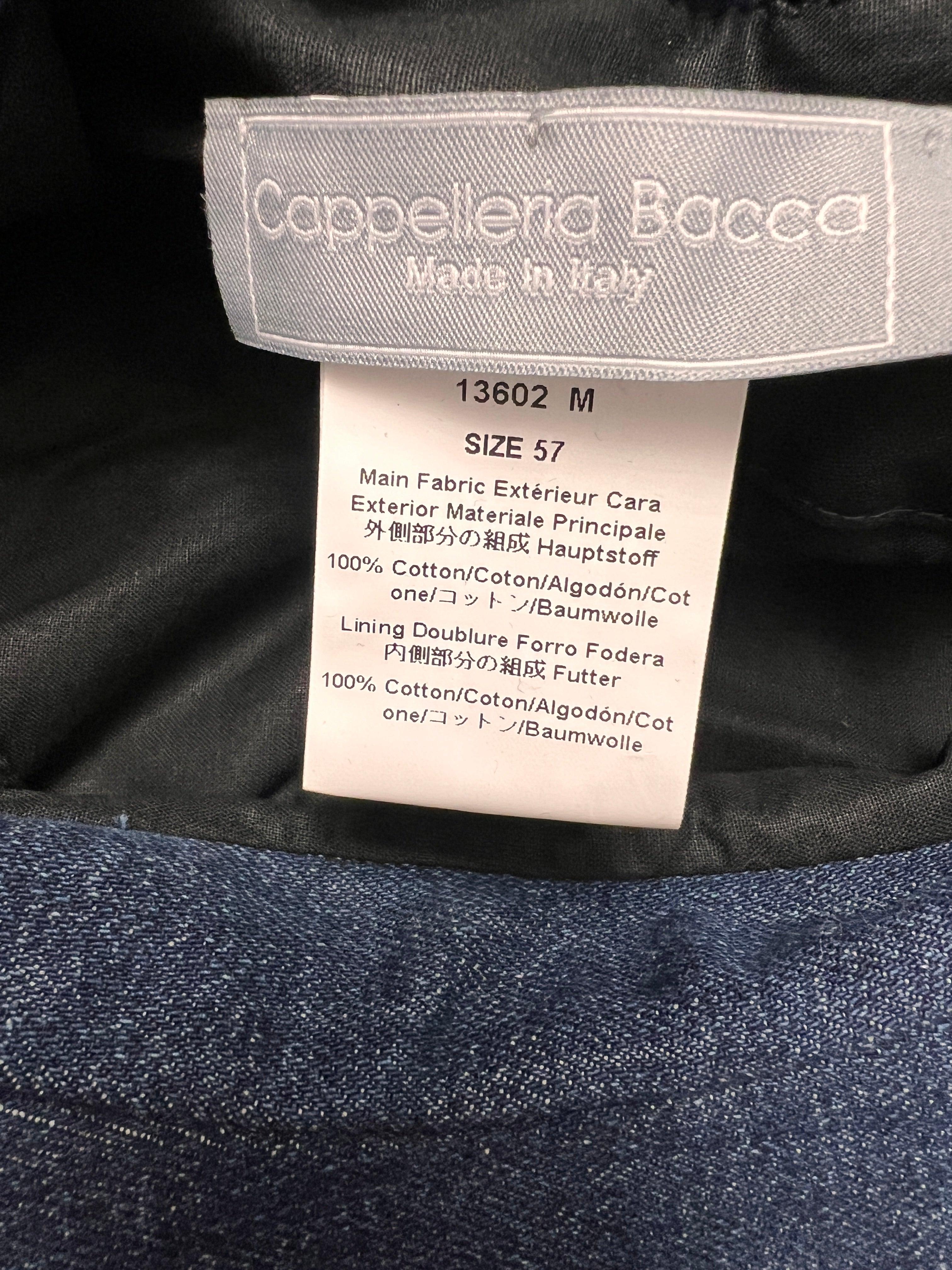 Cappello Donna Invernale Con Visiera In velluto Nero