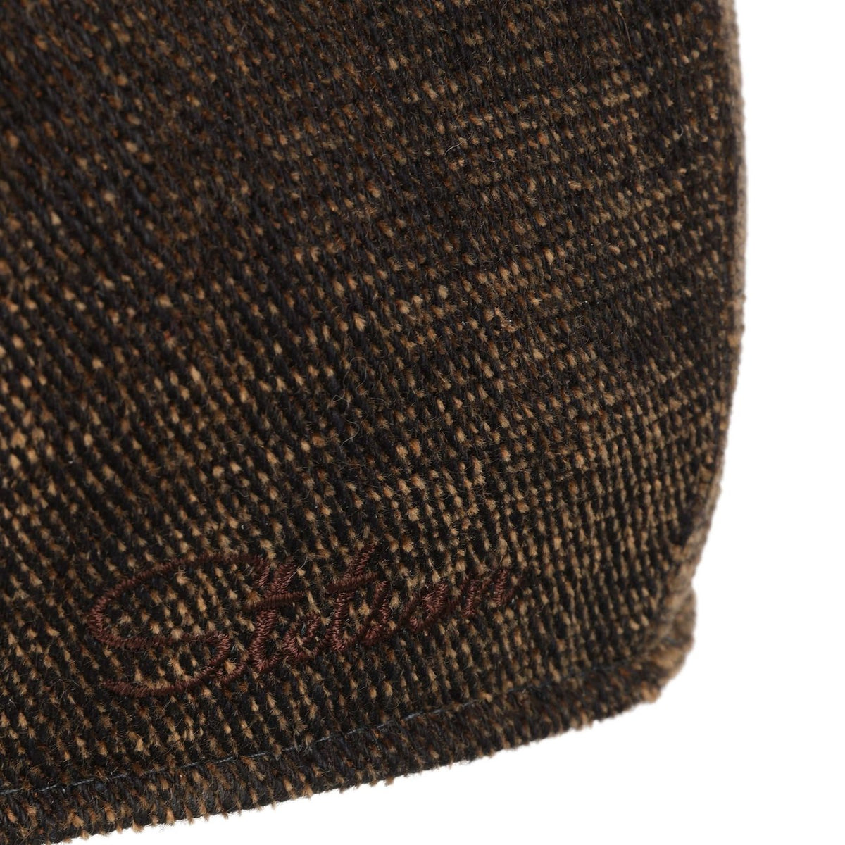 Coppola Irlandese 8 Spicchi Hatteras Stetson in Velluto Velvet Vintage Marrone + Portachiavi Bowling