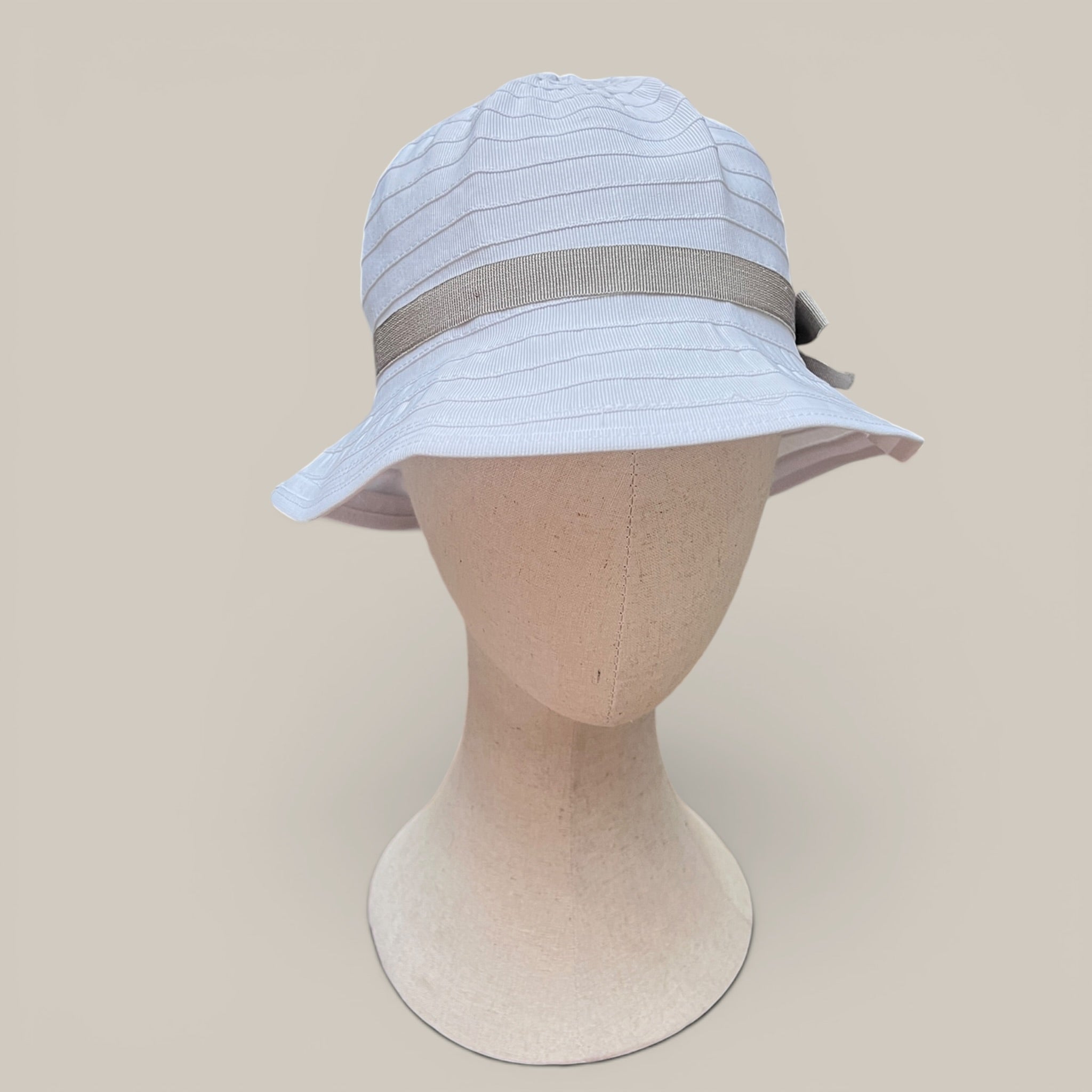 Cloche Bucket Estivo in Puro Cotone t.unita Pieghevole