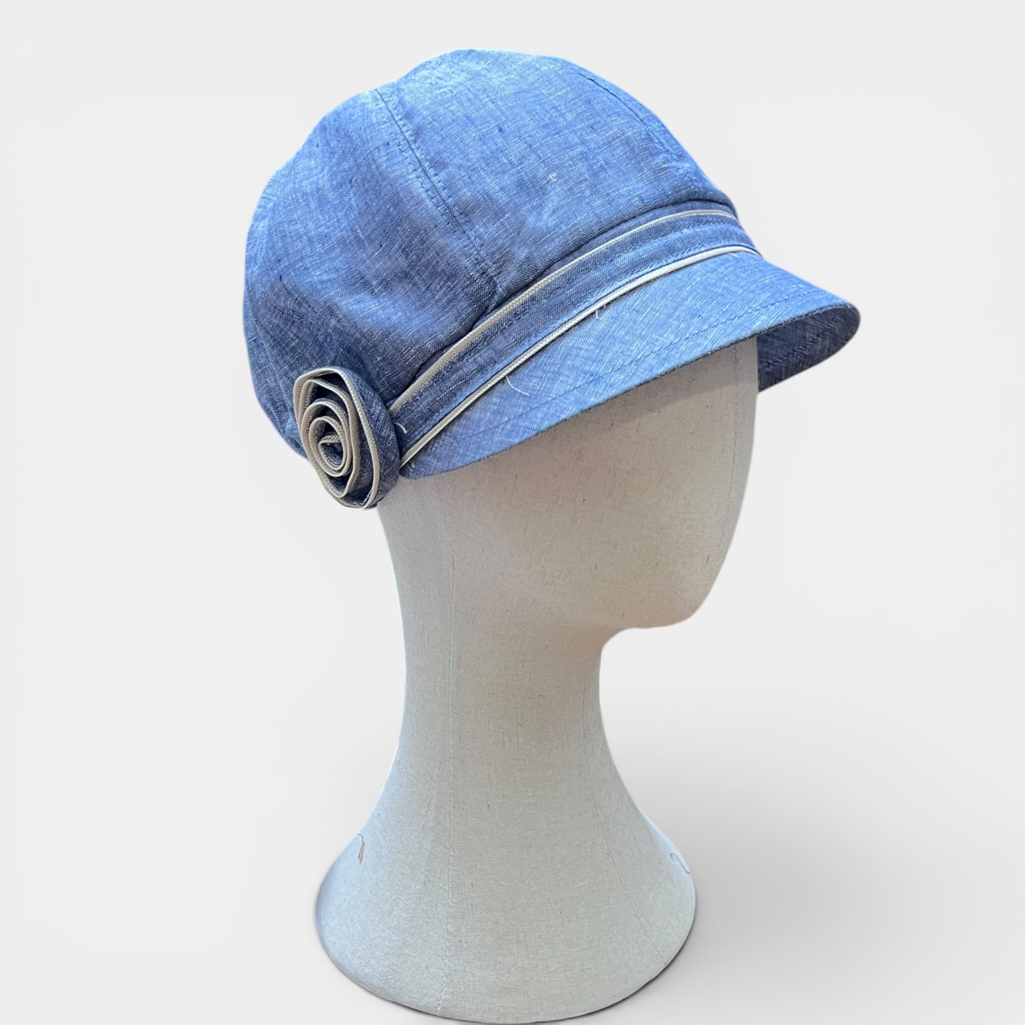 Cappello Estivo Da Donna Tipo Monello Con Visiera - Cappelleria Bacca