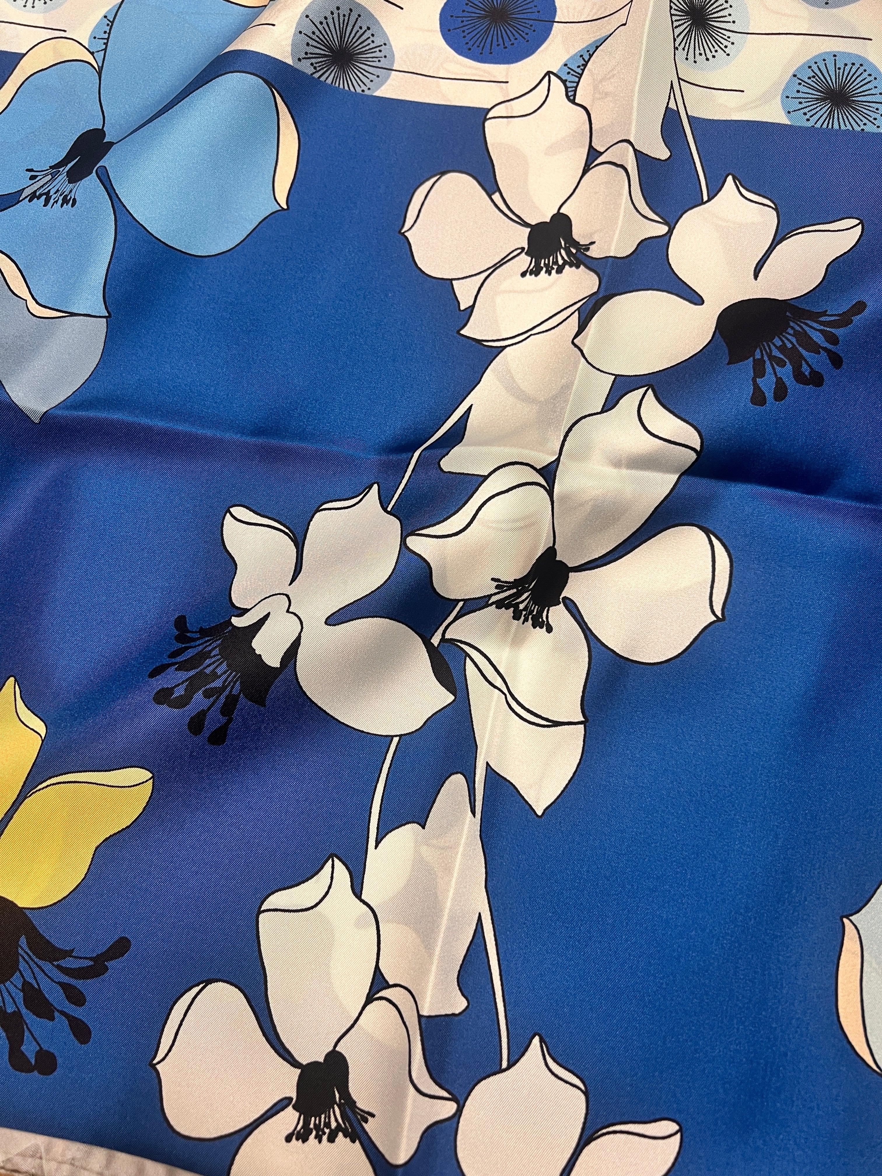 Foulard in Pura Seta 90x90 cm - Cappelleria Bacca