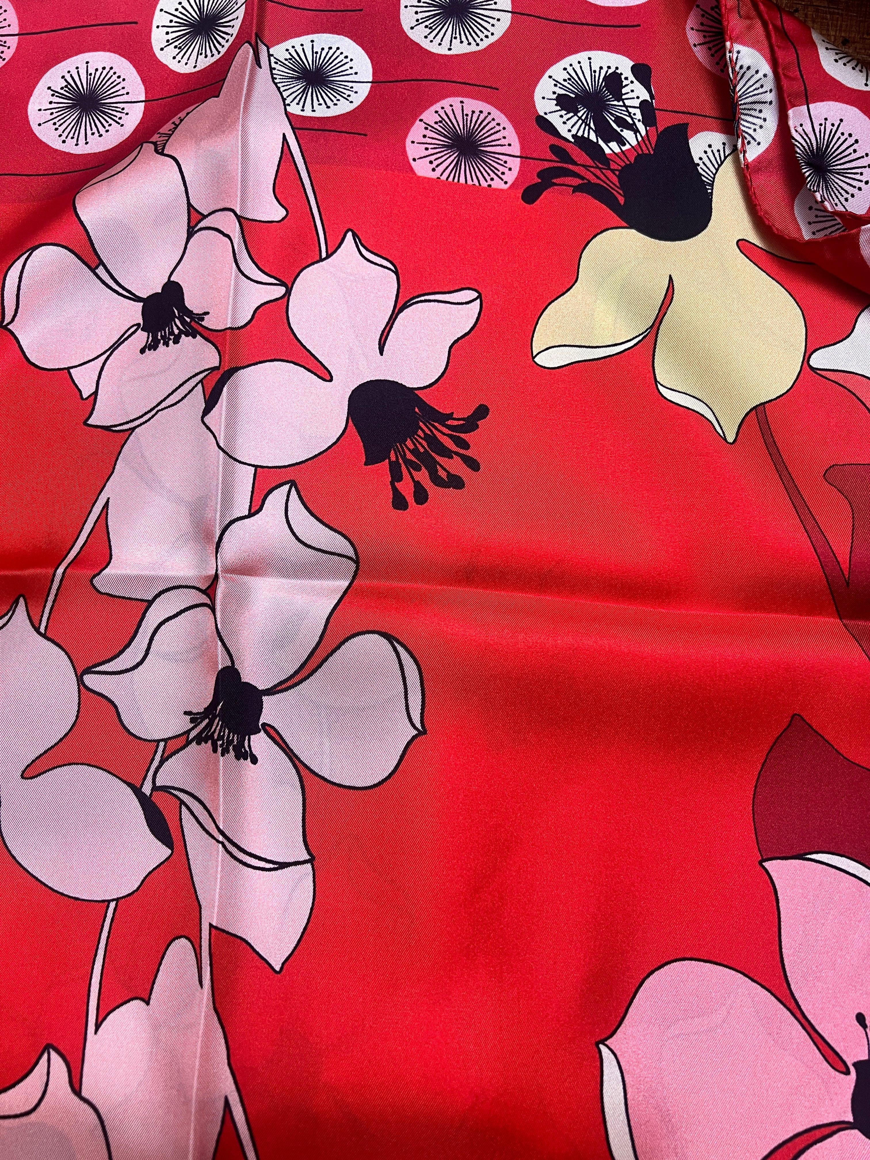 Foulard in Pura Seta 90x90 cm - Cappelleria Bacca