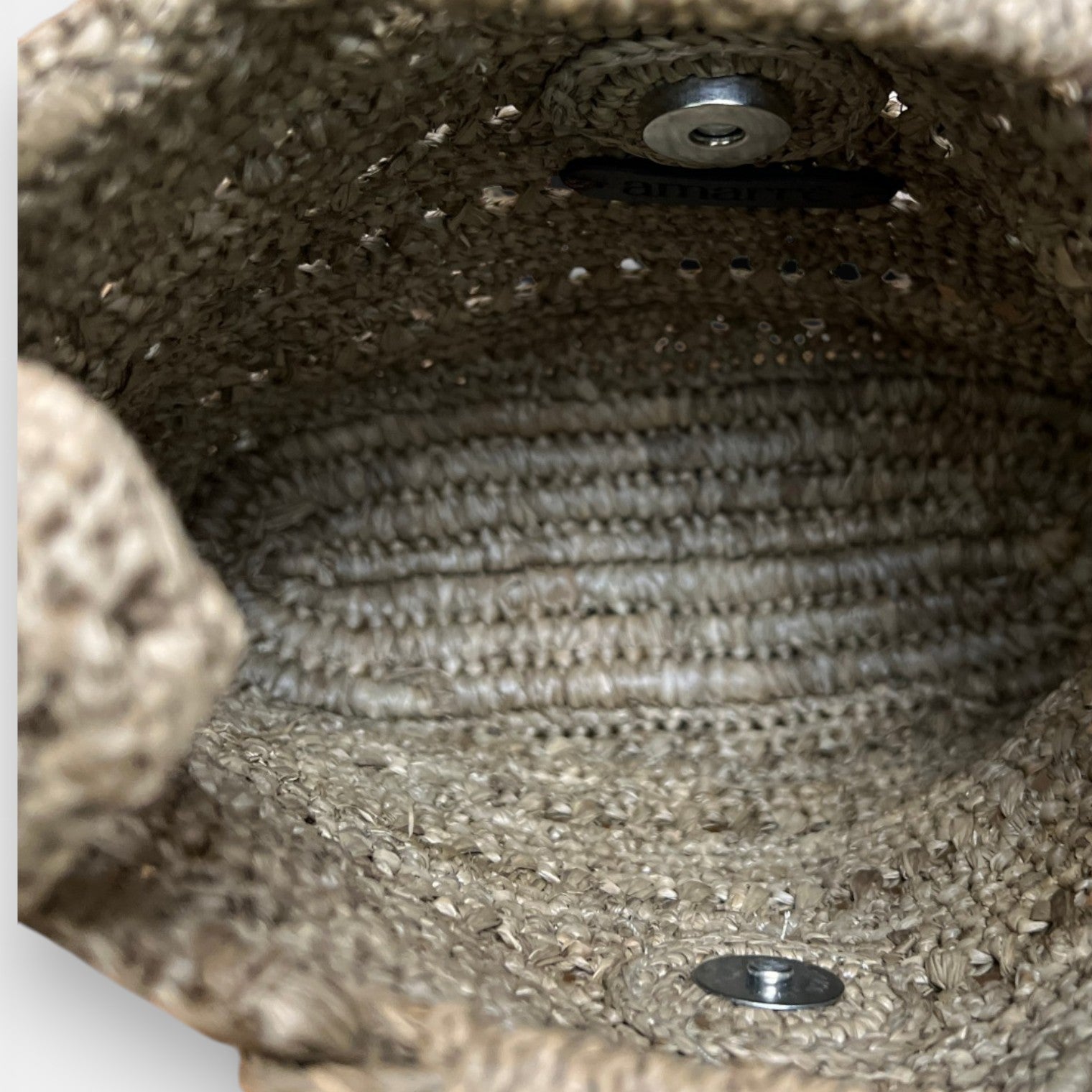 Borsetta in Raffia Crochet con Tracolla - Cappelleria Bacca