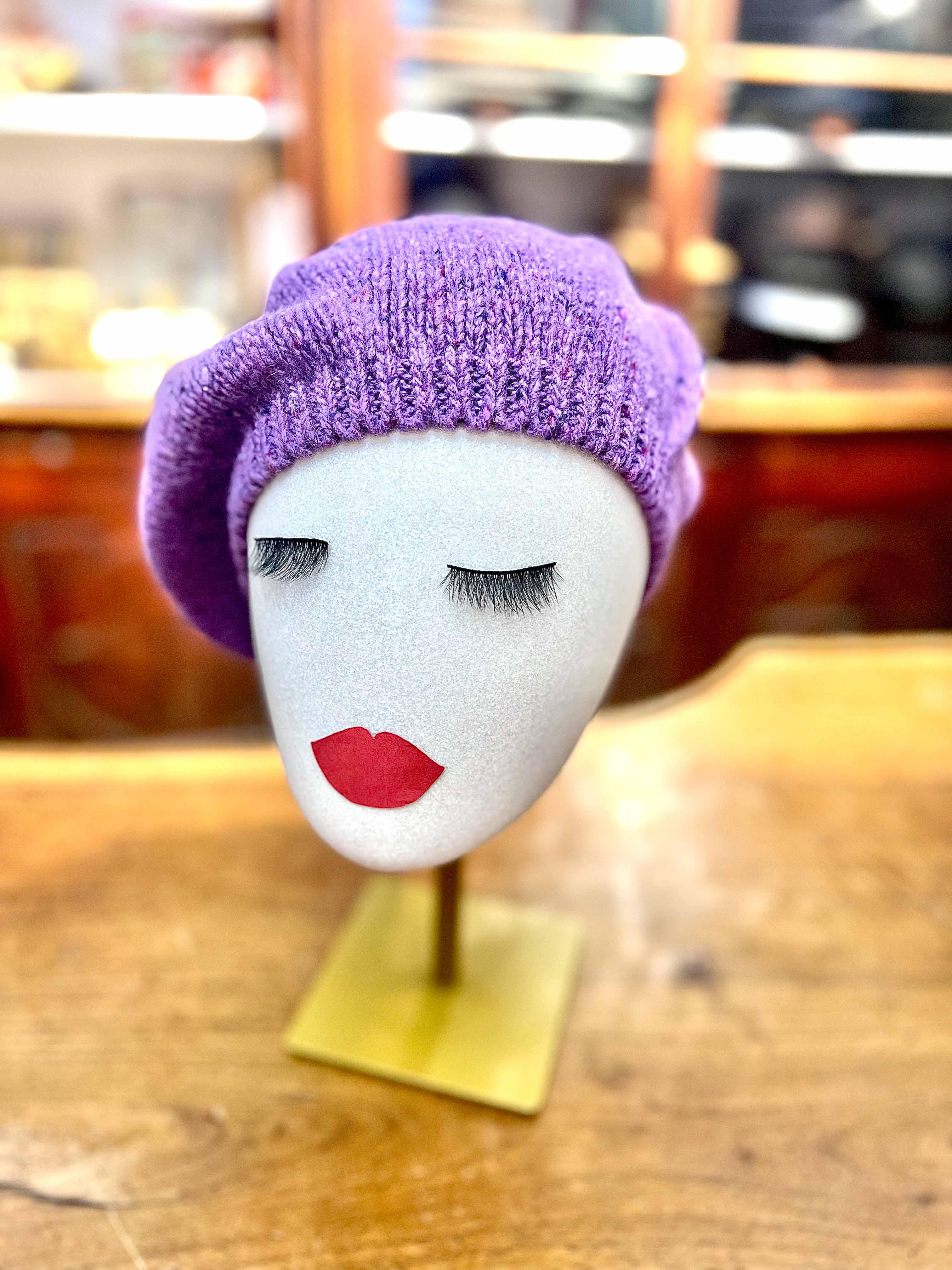 Ireland's Eye Wool Knit Beret
