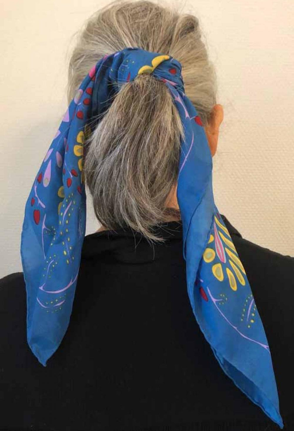Foulard in Pura Seta 50x50 cm Marushka In Scatola Vintage - Cappelleria Bacca