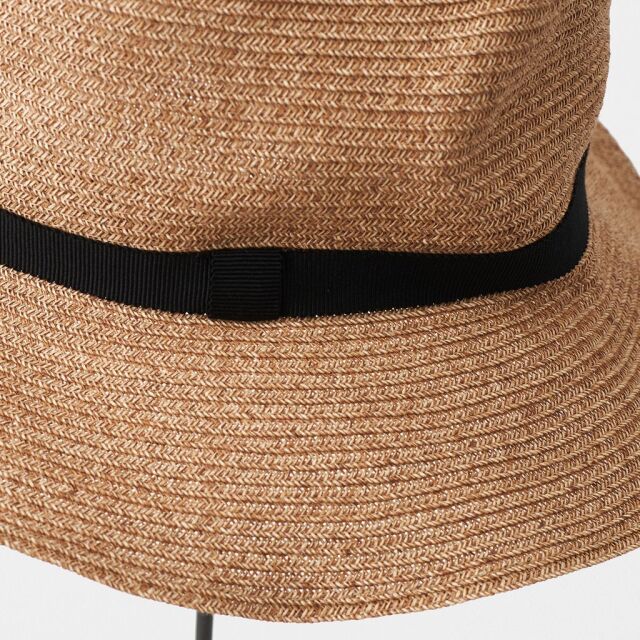 Cappello Estivo Boxed Hat Donna In Paglia Pieghevole - Mature Ha -Ala 6,5 cm