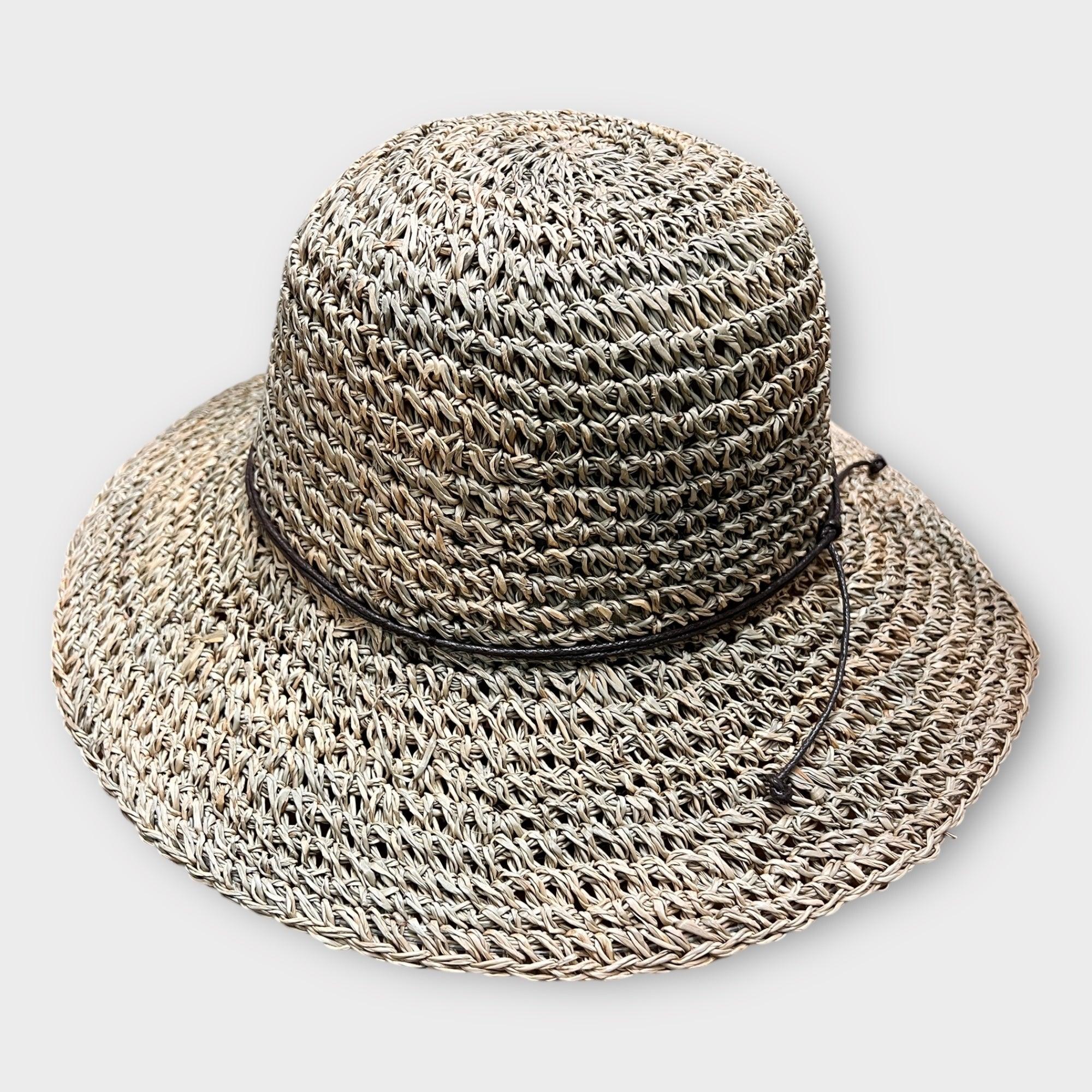 Women's Straw Hat Grass Medium Brim