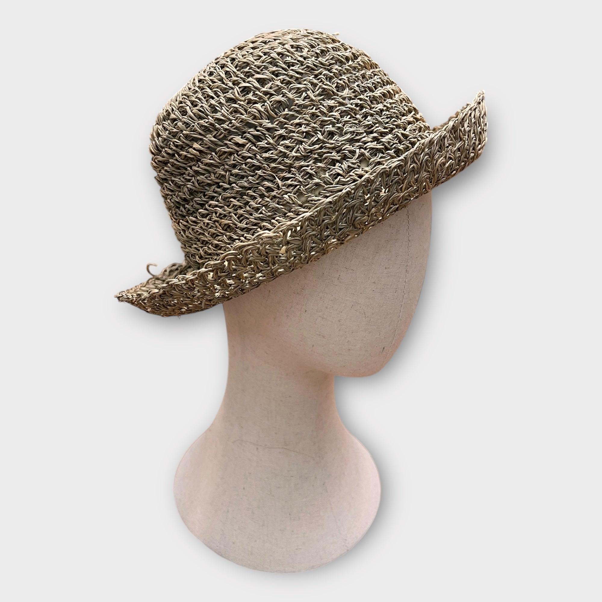 Cappello Donna In Paglia Cinta Perle - Cappelleria Bacca