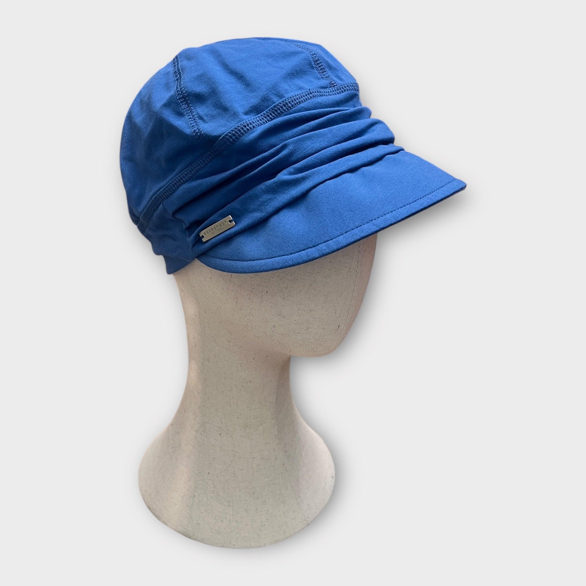 Berretto Donna in Jersey di Cotone con Visiera - Cappelleria Bacca