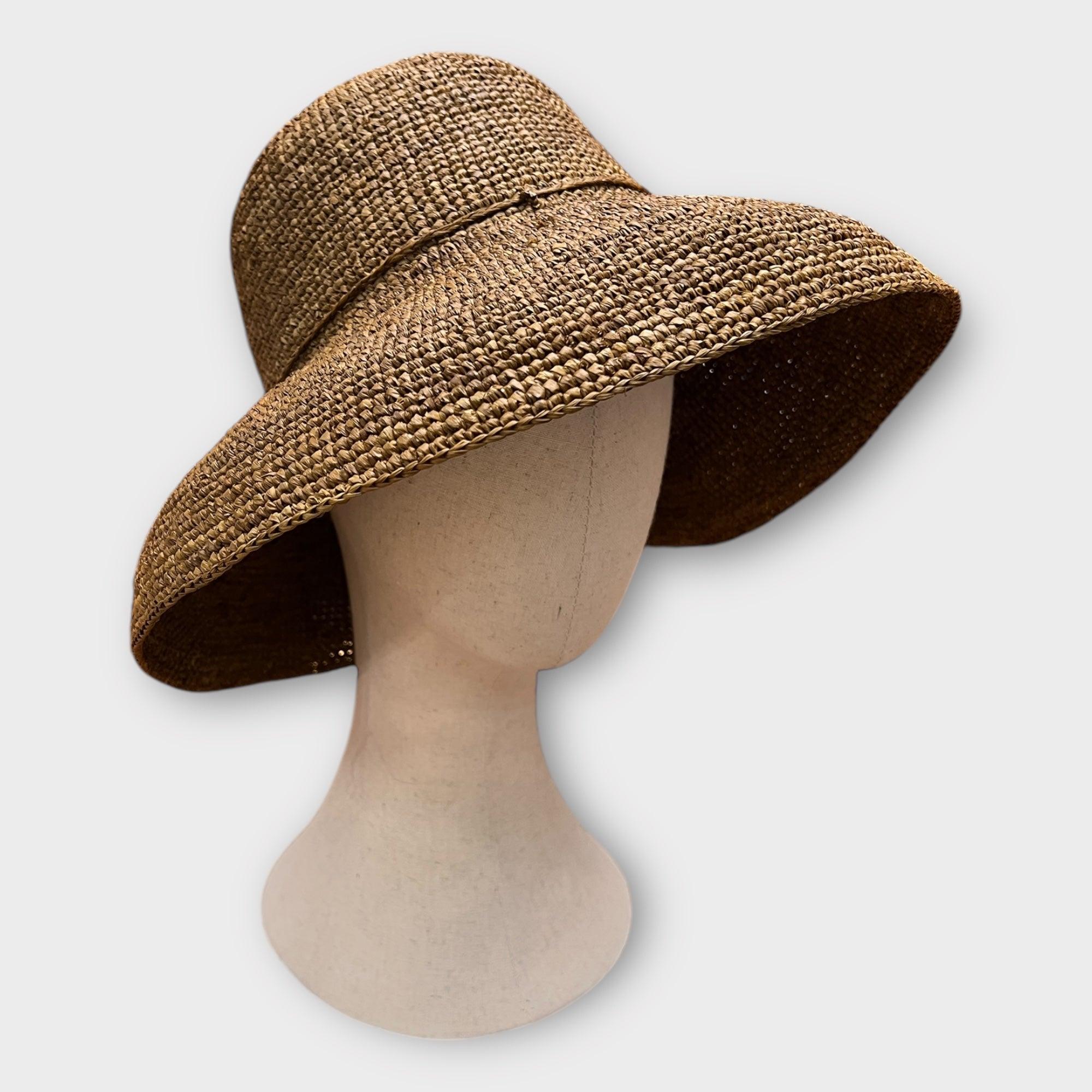 Women's Straw Hat Crochet Wide Brim