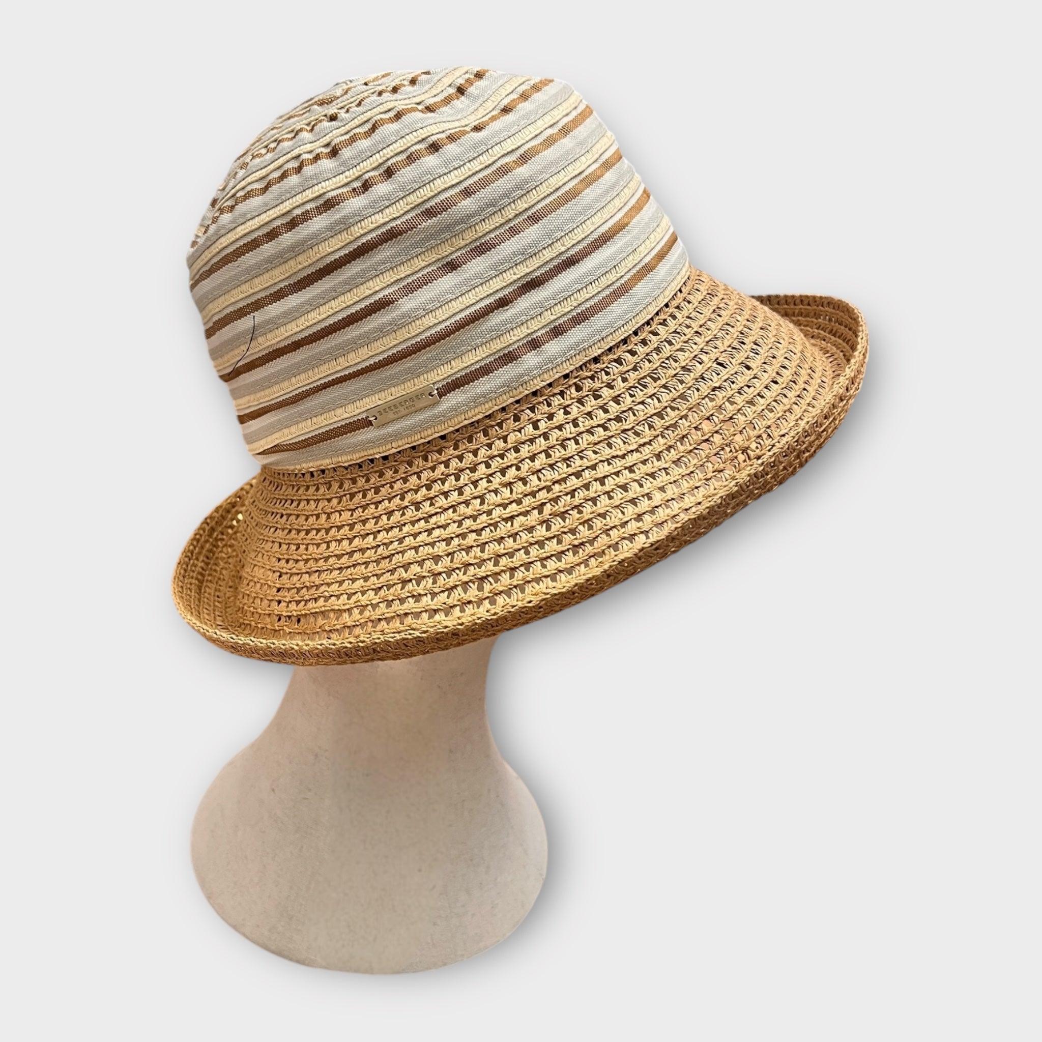 Cappello Donna Estivo in Paglia e Tessuto