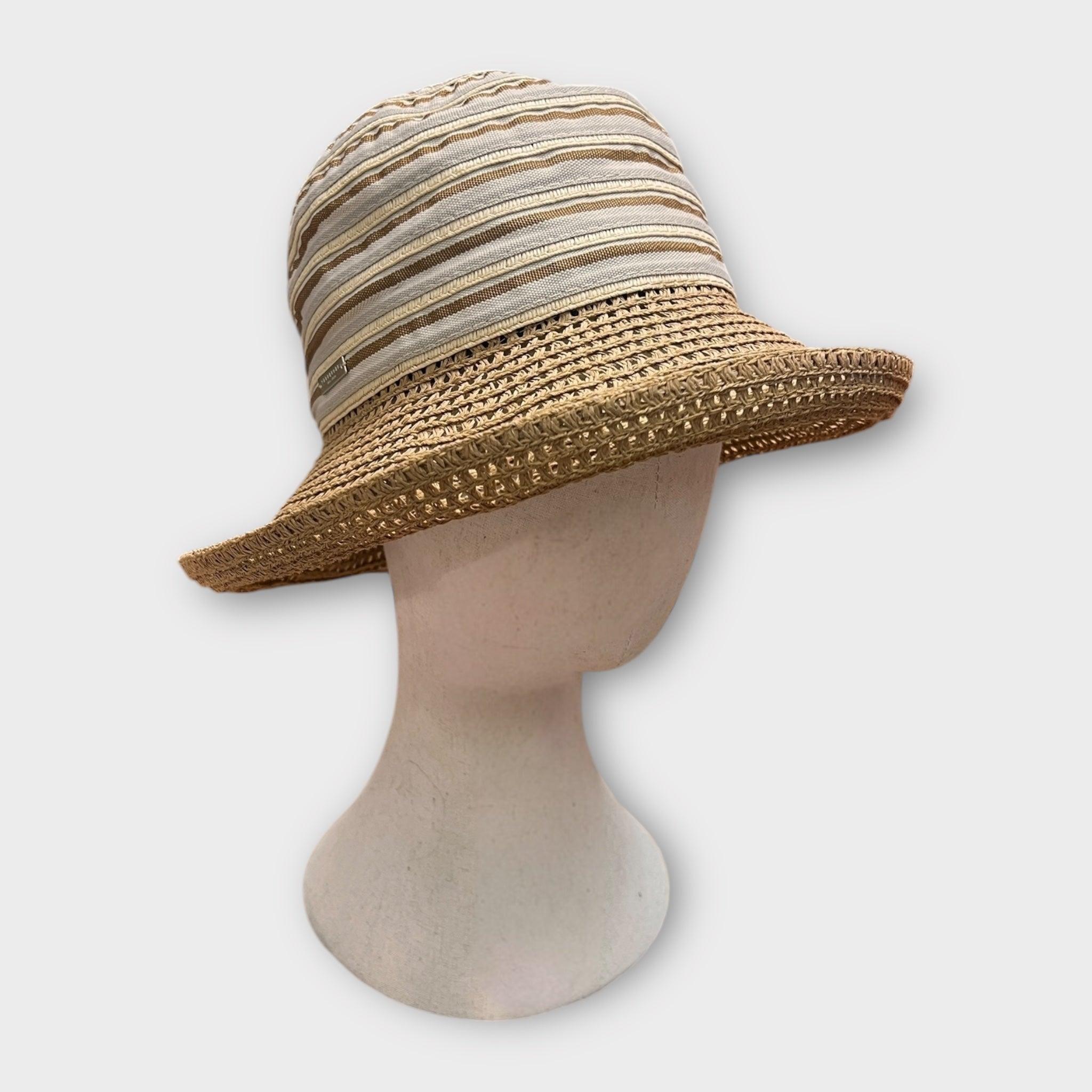 Cappello Donna Estivo in Paglia e Tessuto