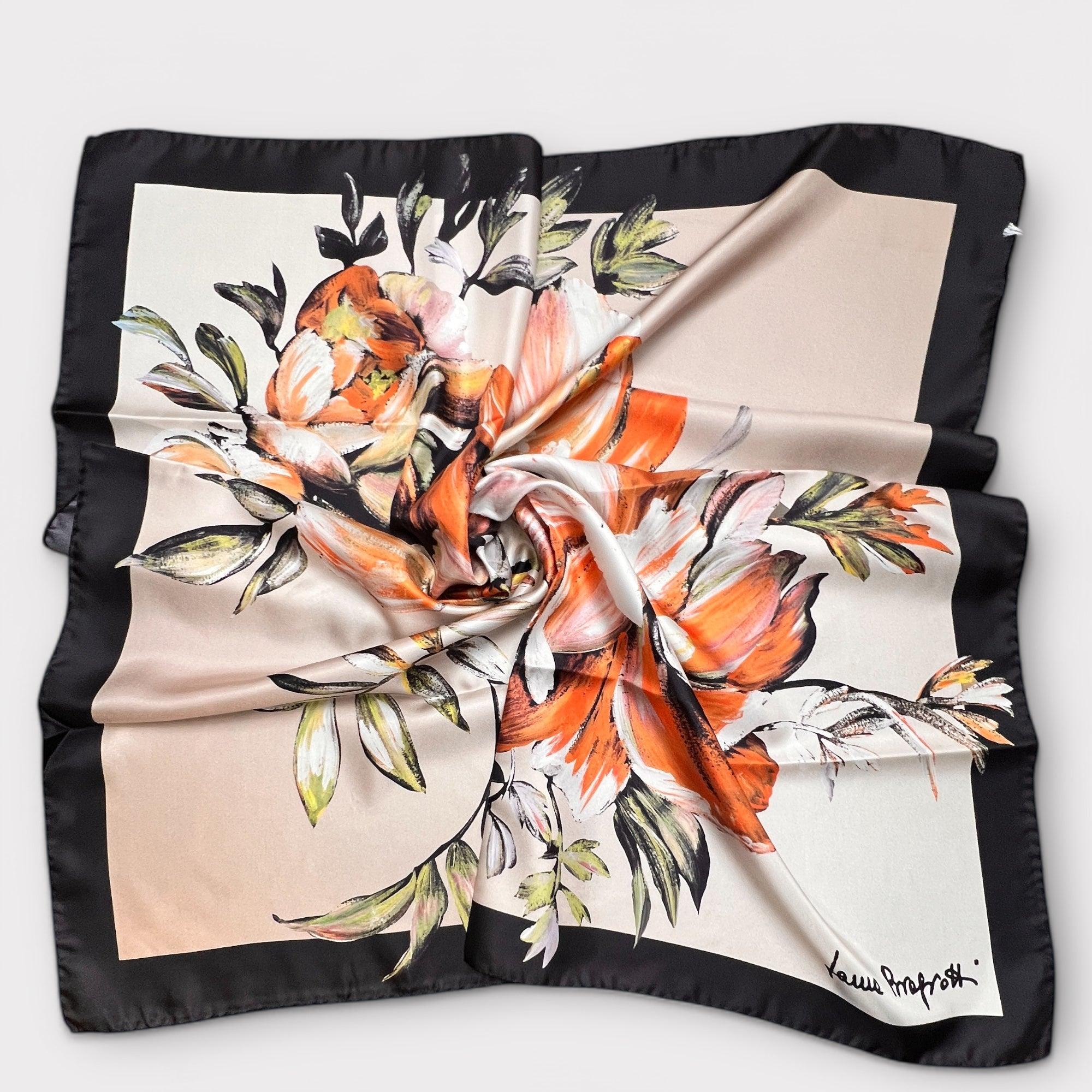 Foulard 90 x 90 in Twill di pura Seta - Cappelleria Bacca
