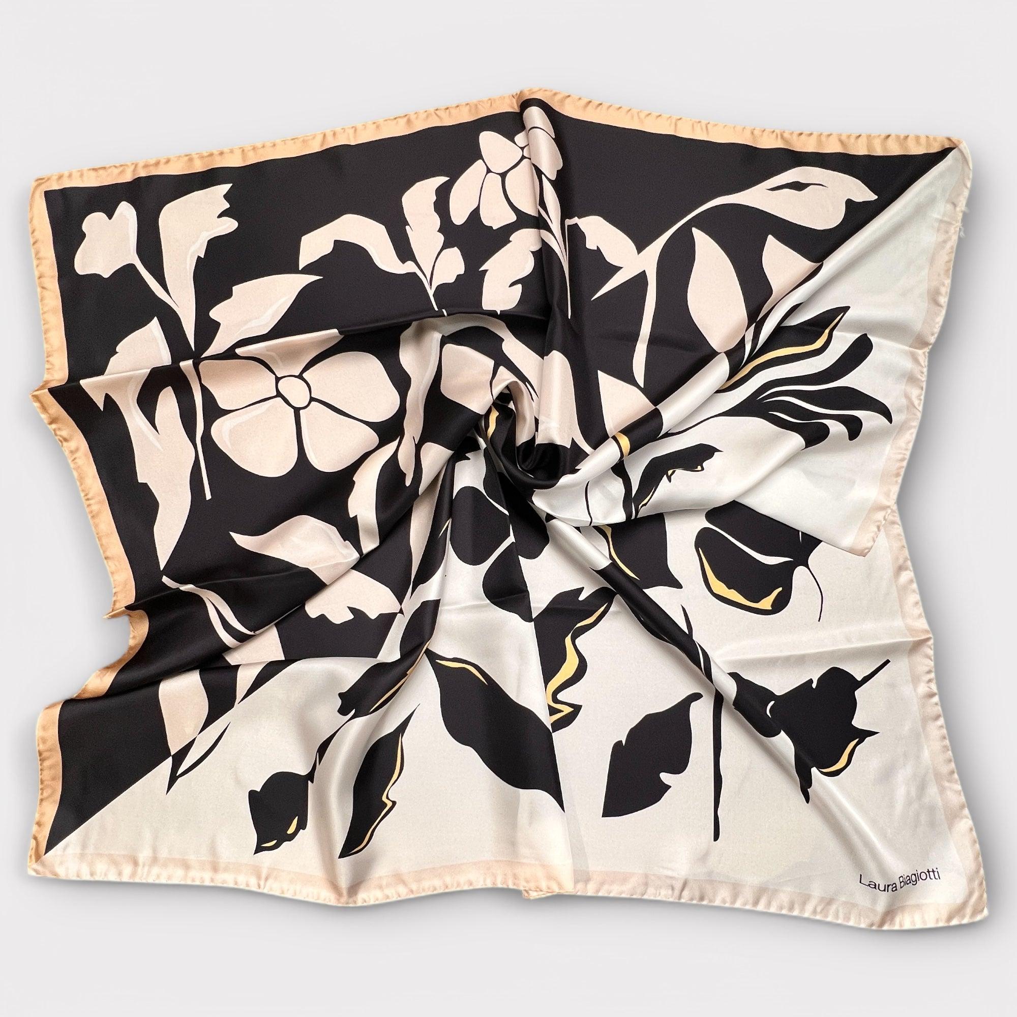 Foulard 90 x 90 in Twill di pura Seta - Cappelleria Bacca