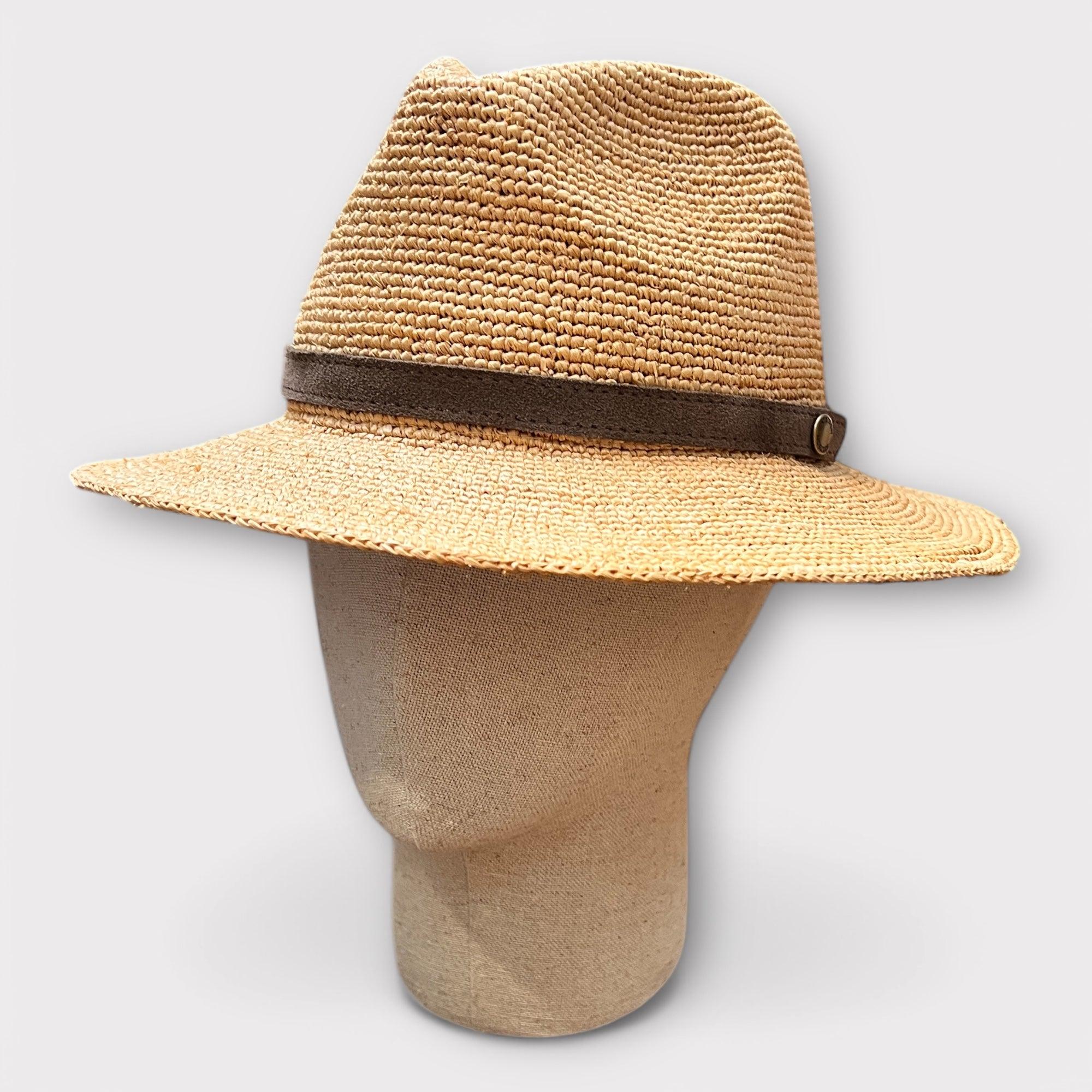 Cappello Stetson Arrotolabile In Raffia Crochet - Cappelleria Bacca