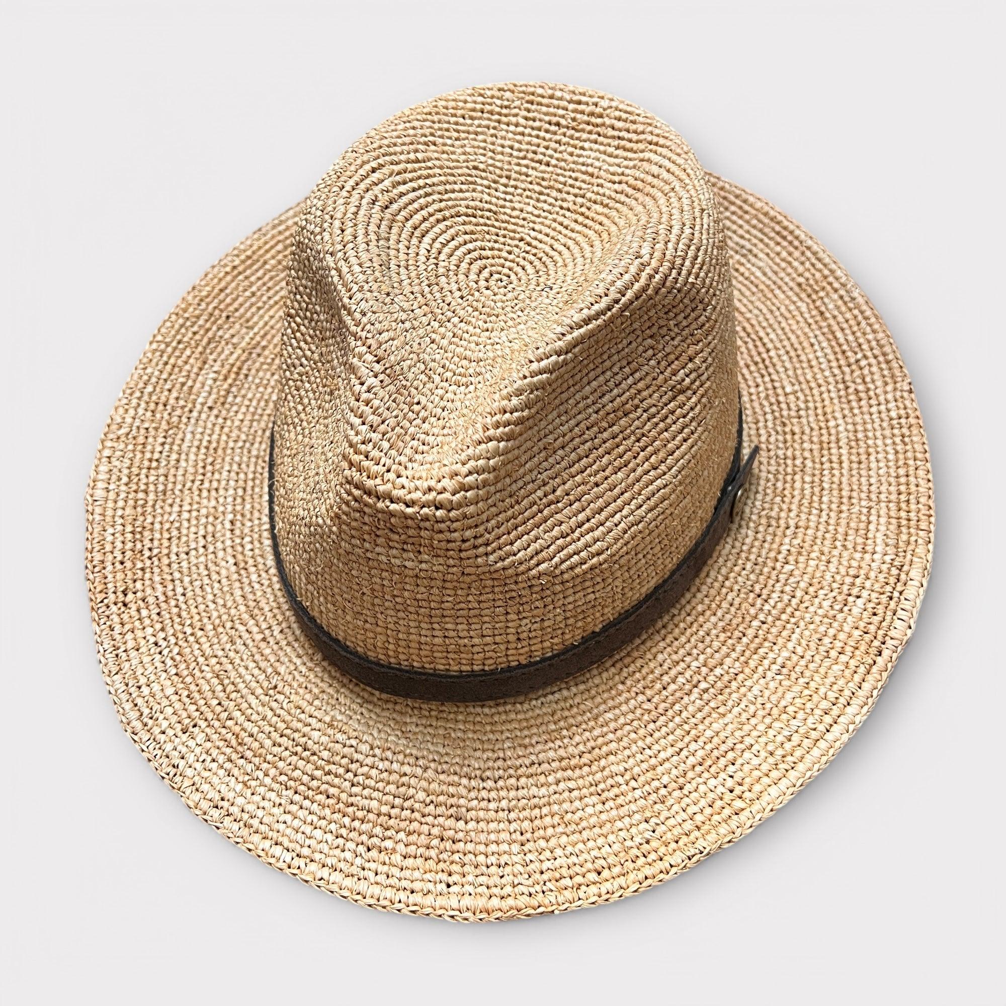 Cappello Stetson Arrotolabile In Raffia Crochet - Cappelleria Bacca