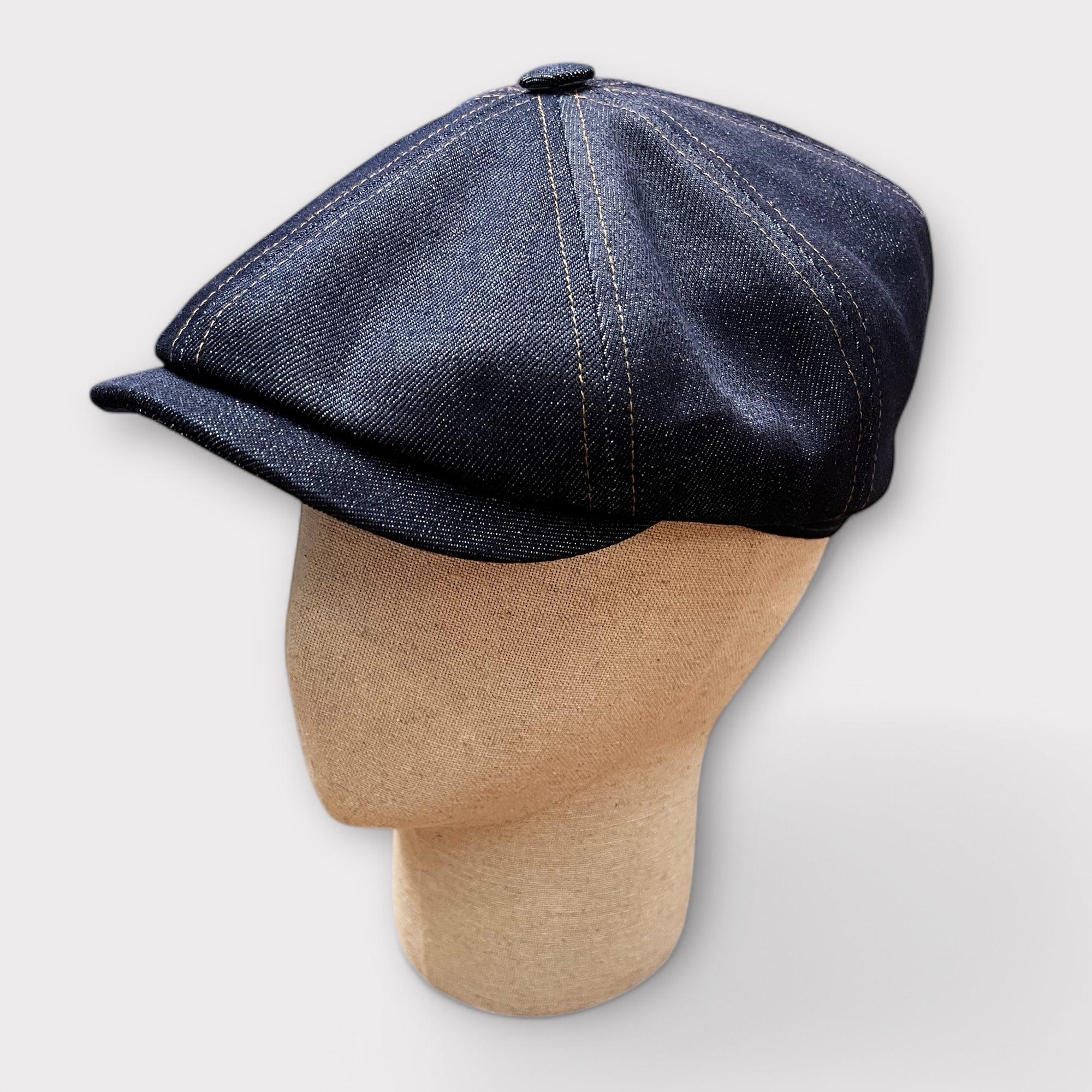 Coppola Irlandese 8 Spicchi Stetson in Denim - Cappelleria Bacca