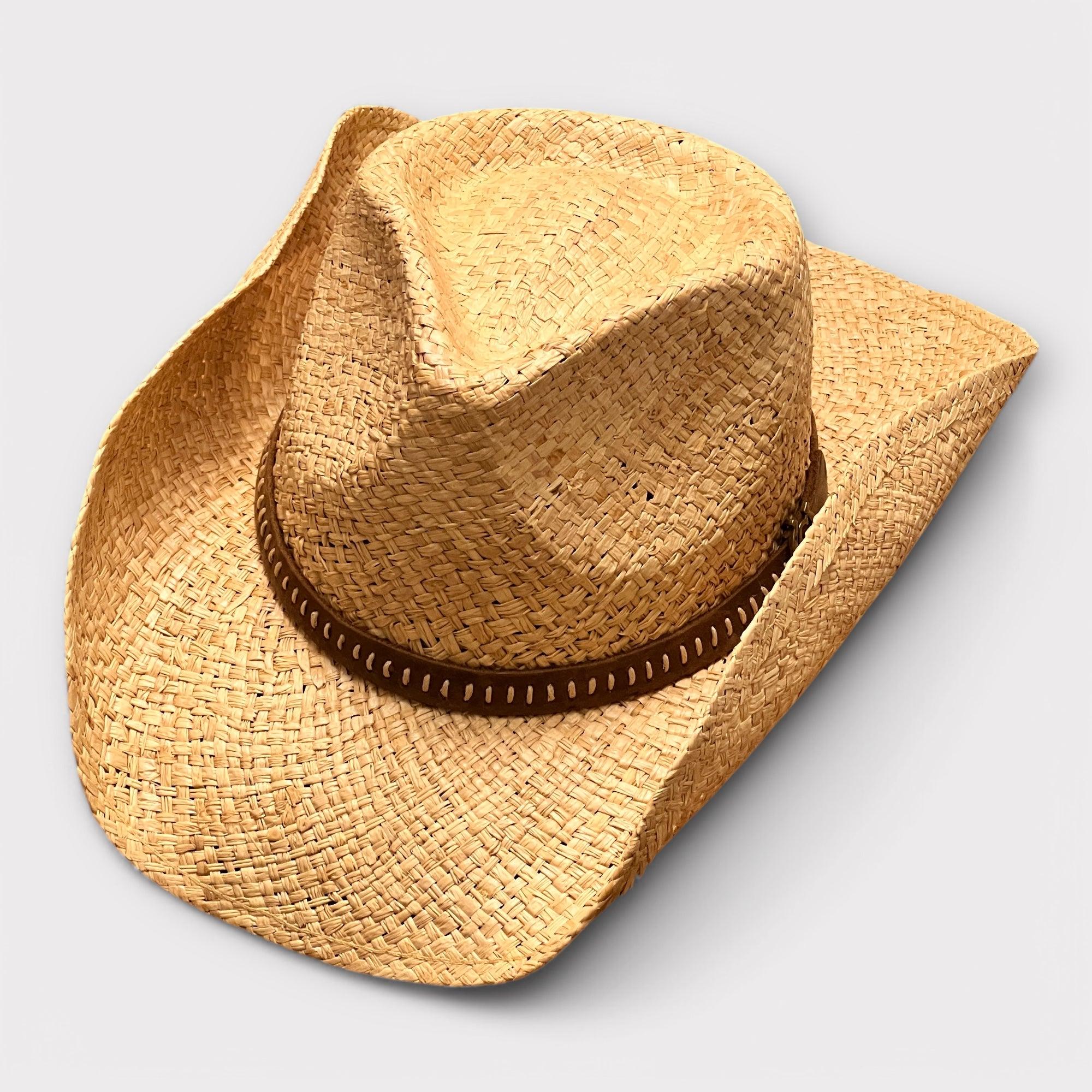 Cappello Country Fair Oaks in Raffia Western Stetson - Cappelleria Bacca
