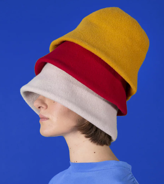 Cappello Cloche In Panno Di Lana Clochard Kopka - Cappelleria Bacca