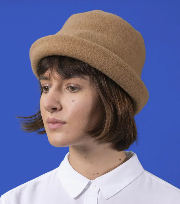 Cappello Cloche In Panno Di Lana Clochard Kopka - Cappelleria Bacca