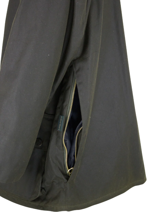 Giacca Gamekeeper Wax Jacket Oxford Blue - Cappelleria Bacca