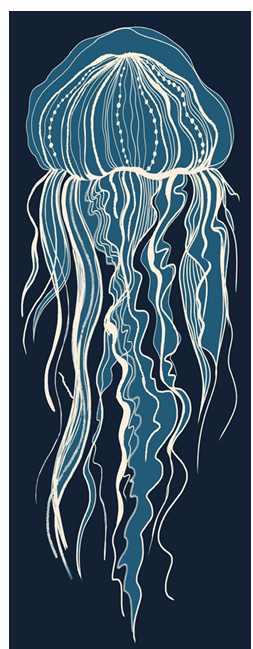 Stola In Pura Seta Di Gelso Georgette Leggera Disegno Medusa 70x180 cm - Cappelleria Bacca