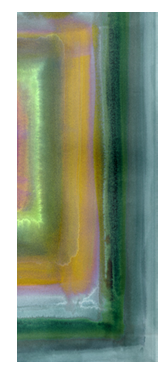 Sciarpa Leggera Estiva In Mussola di Pura Seta Di Gelso Multicolor Sfumato 80x200 cm - Cappelleria Bacca