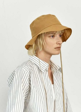 Cappello Donna Estivo In Cotone Con Laccetto Mature Ha - Cappelleria Bacca