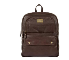 Zaino in Pelle Marrone Avirex - Cappelleria Bacca