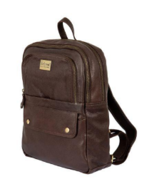 Zaino in Pelle Marrone Avirex - Cappelleria Bacca