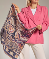 Foulard 70x70 In Pura Seta Crepe Barbieri - Cappelleria Bacca