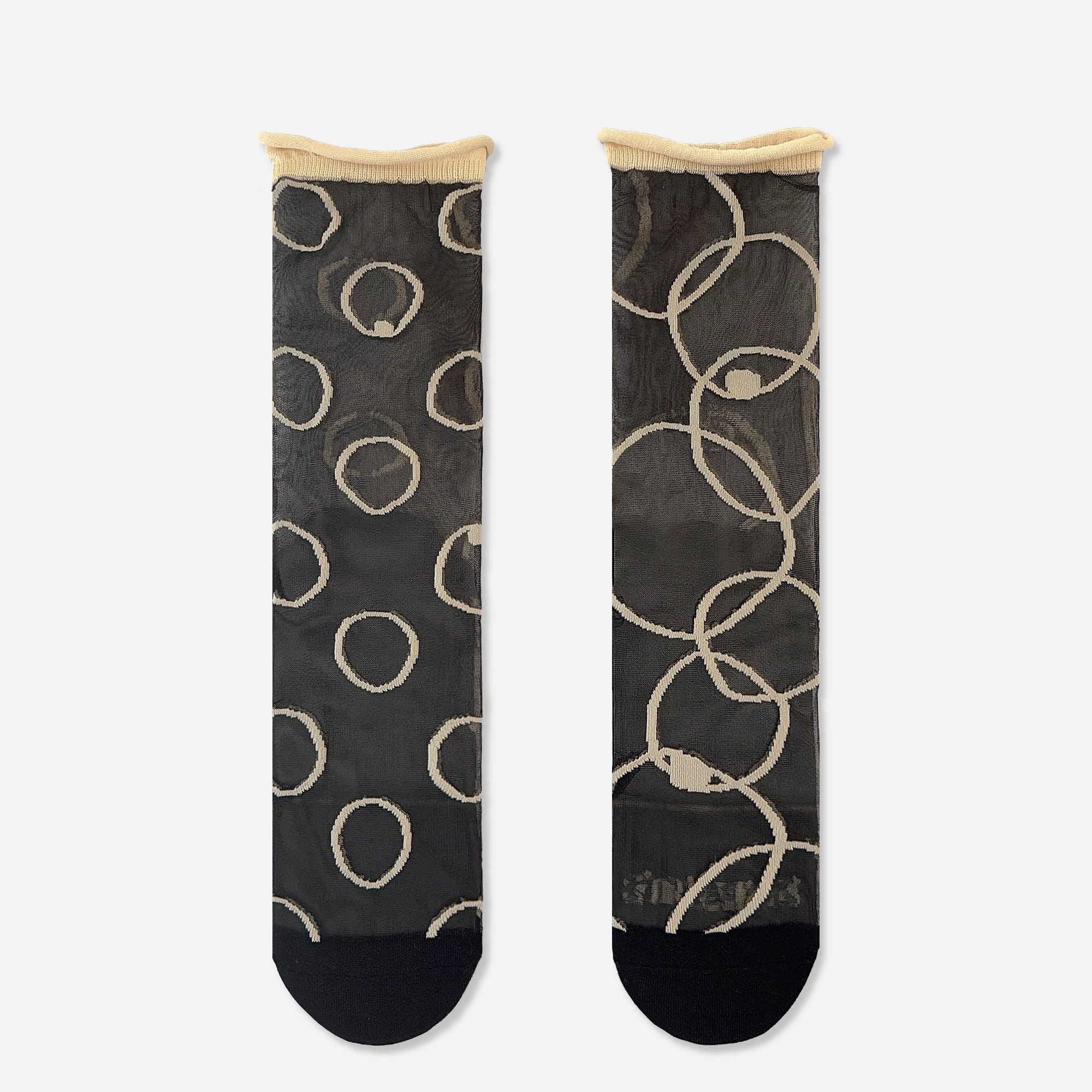 New Moon Damen-Socken mit unterschiedlichen Mustern