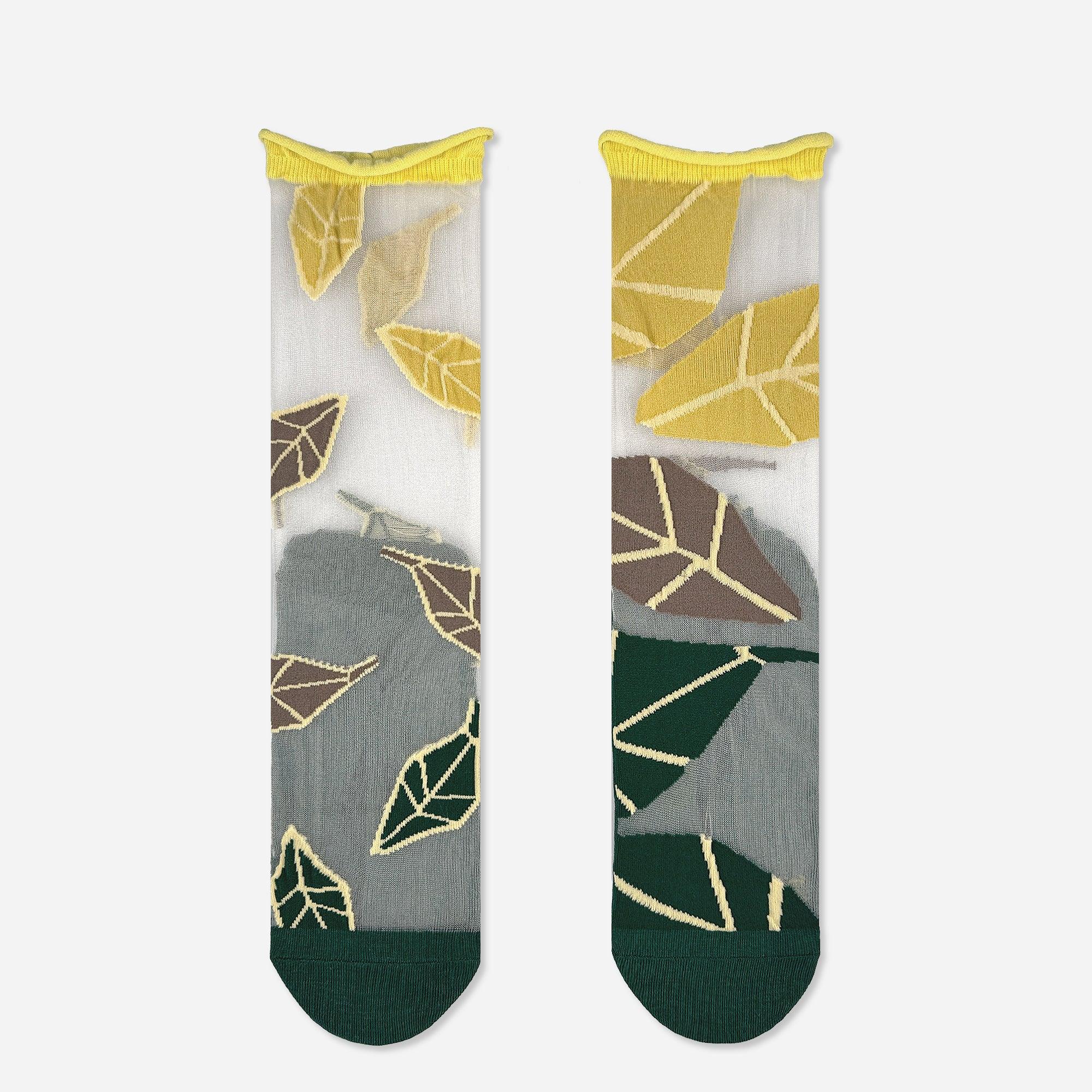 Calzini Da Donna Spaiati Lemon Leaf - Cappelleria Bacca