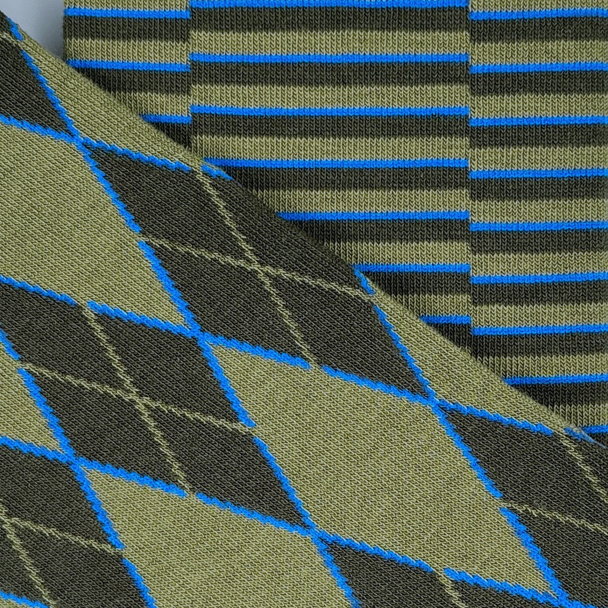 Calzini Spaiati Unisex Lunghi Avocado Argyle