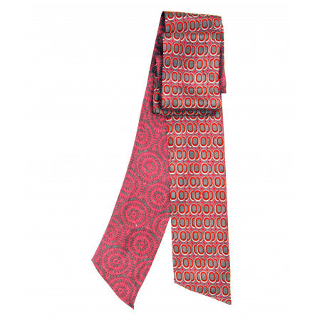 Bandeau Fascia In Seta 8x150 cm Peony
