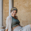 Berretto Turbante Donna In Morbido Bamboo Con Fascia 2 in uno - Per Pelli Sensibili - Cappelleria Bacca