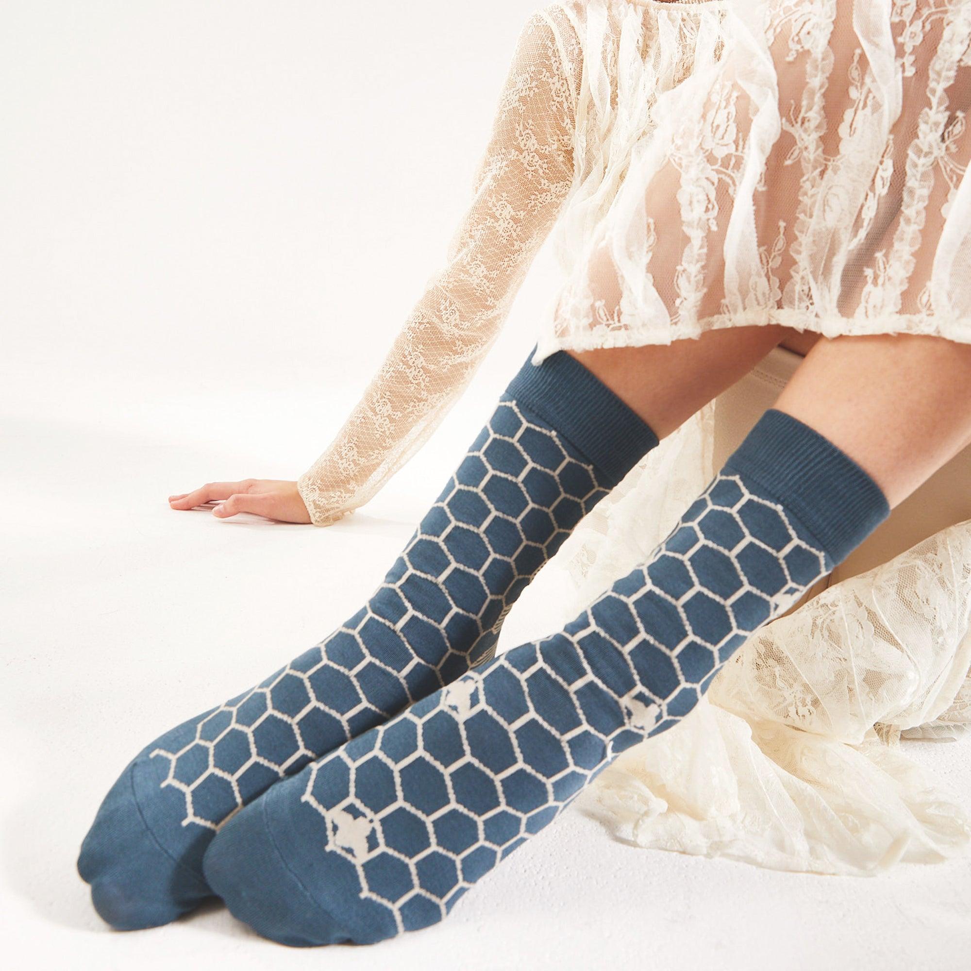 Calzini Spaiati Unisex Cloud Bee