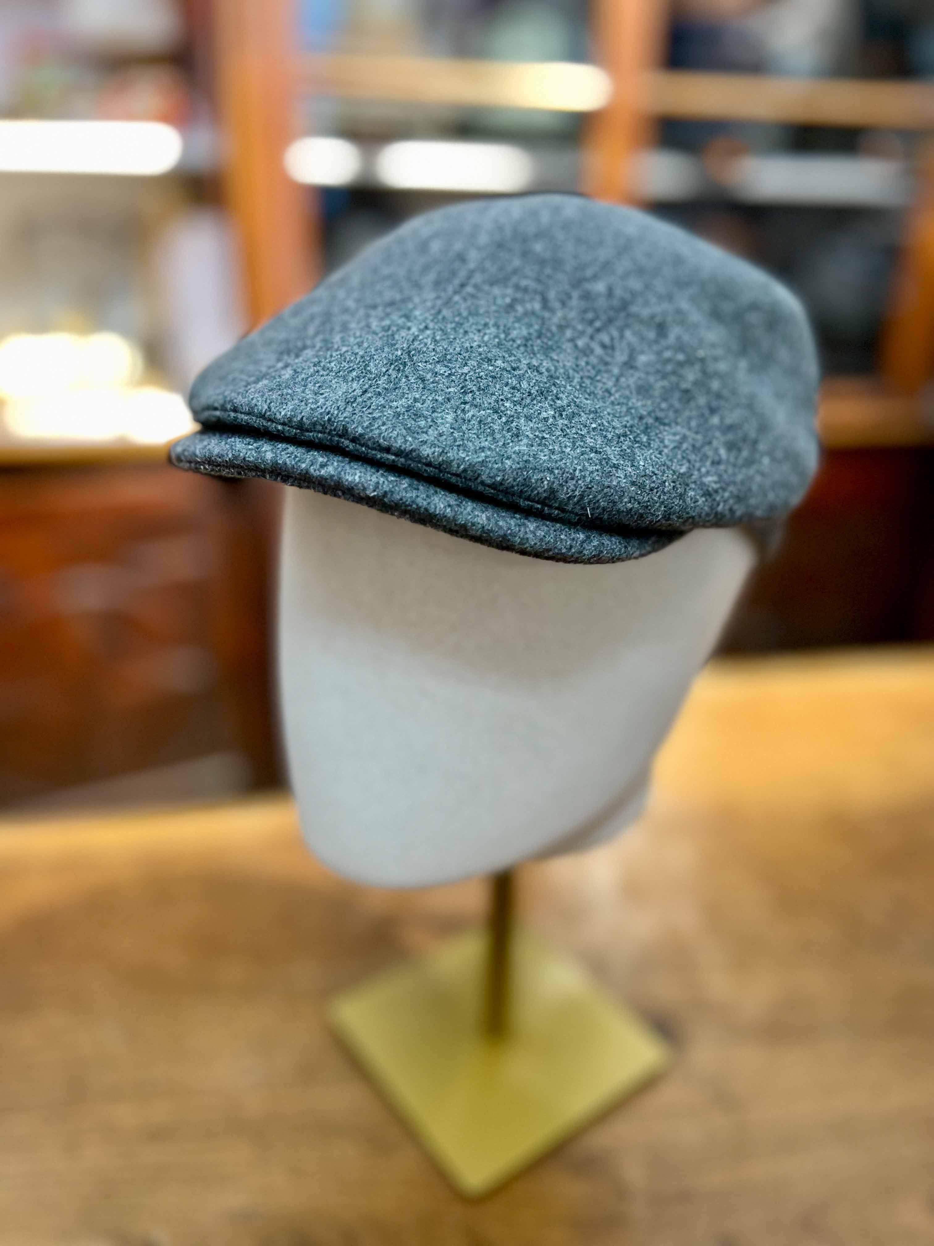 Coppola in Lana Colore Grigio Revertera - Cappelleria Bacca