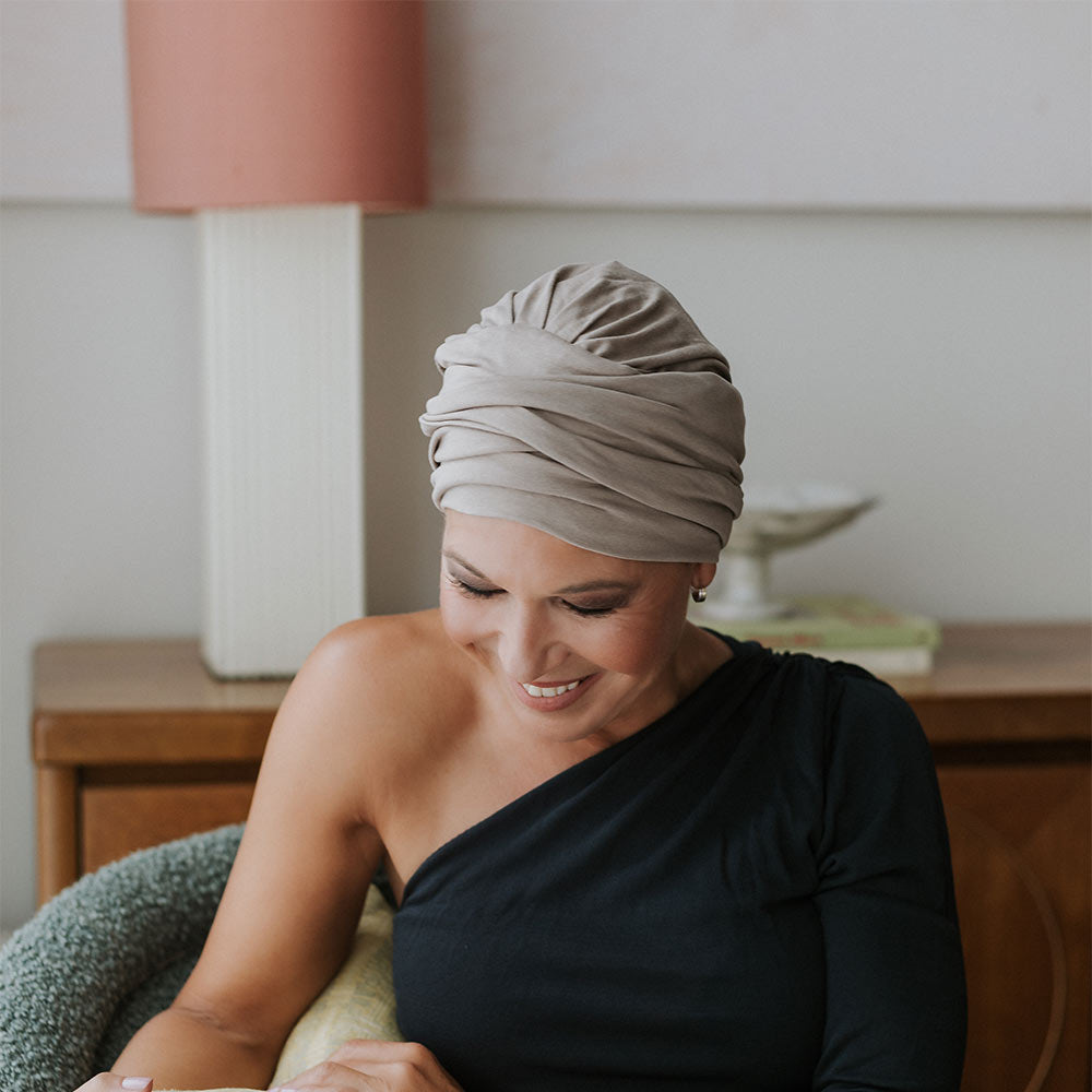 Berretto Turbante Donna in Micromodal  per Pelli Sensibili - Cappelleria Bacca