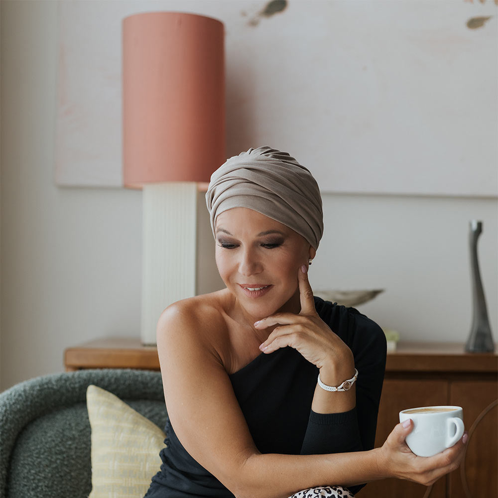 Berretto Turbante Donna in Micromodal  per Pelli Sensibili - Cappelleria Bacca