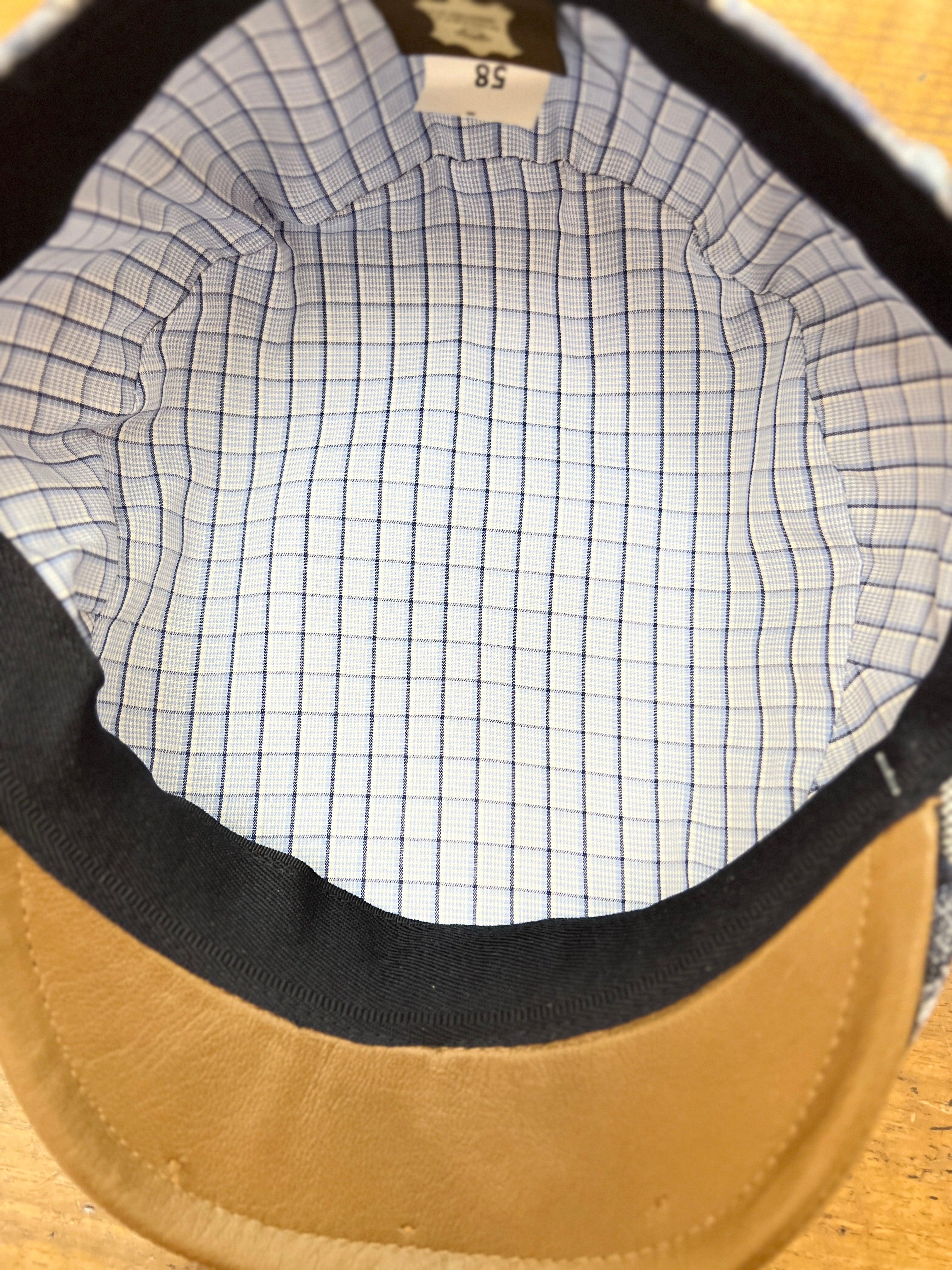 Coppola Estiva Patchwork Blu - Cappelleria Bacca