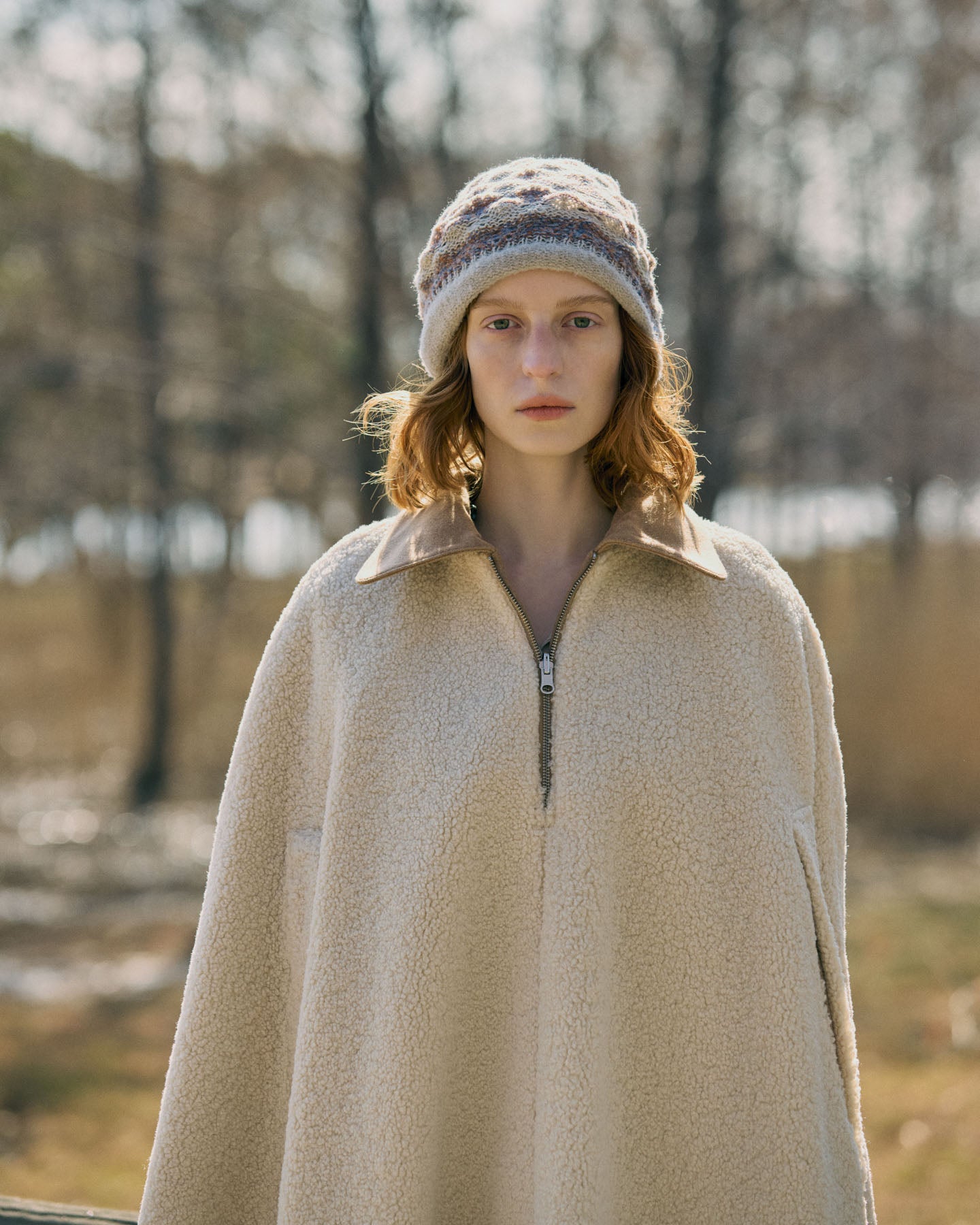 Berretto Beanie Double Face In Maglia Di Lana Con Dettaglio - Cappelleria Bacca