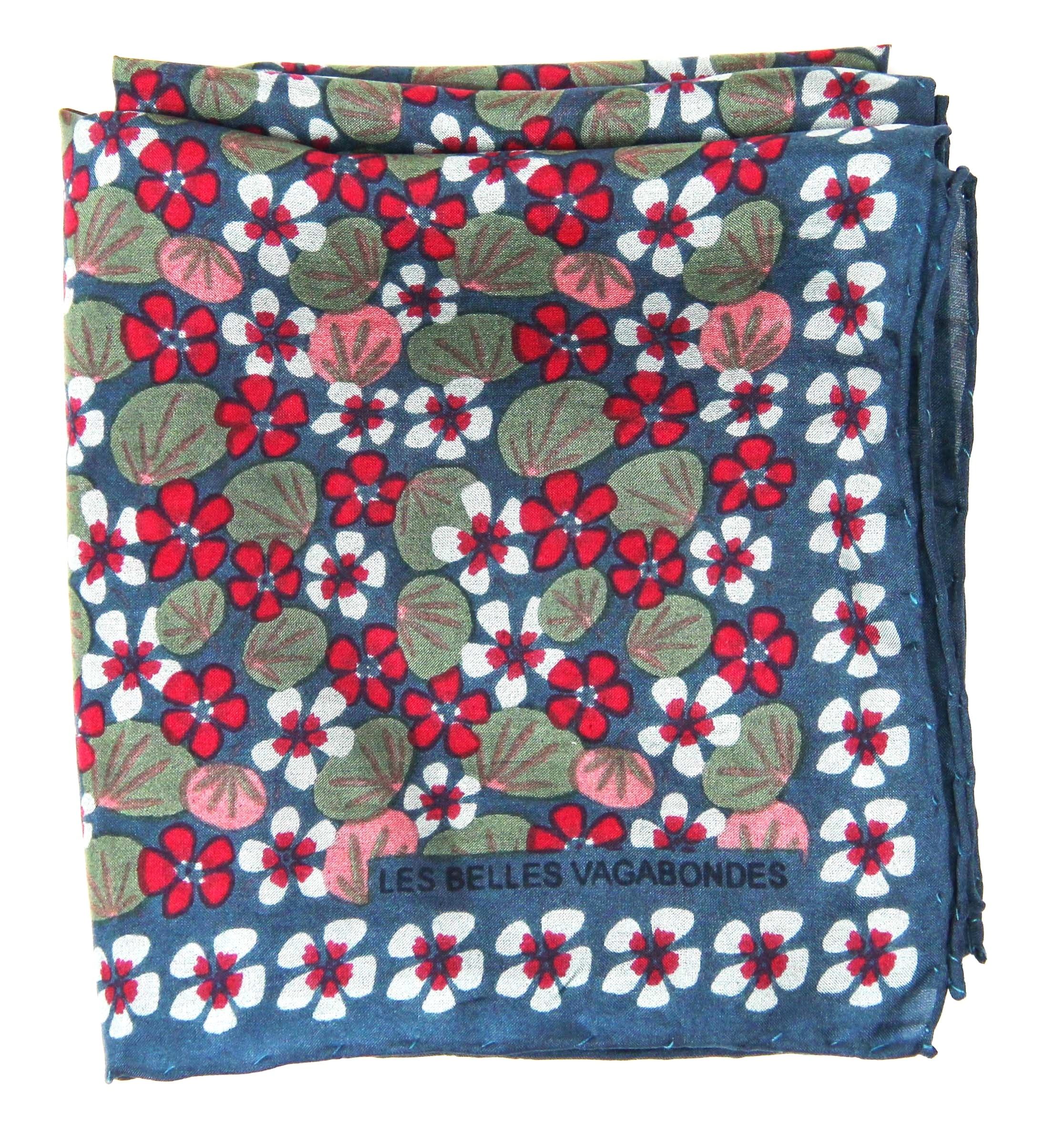 Foulard in Pura Seta 50x50 cm Capucine In Scatola Vintage