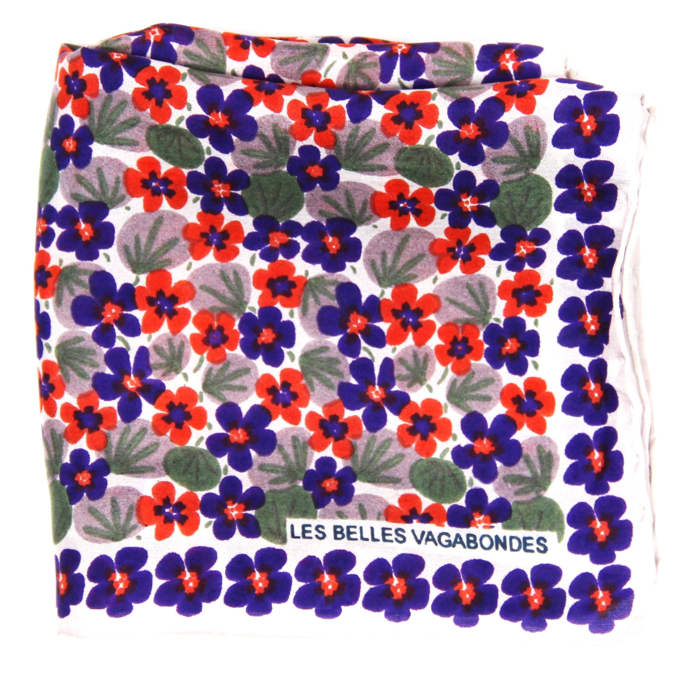 Foulard in Pura Seta 50x50 cm Capucine In Scatola Vintage