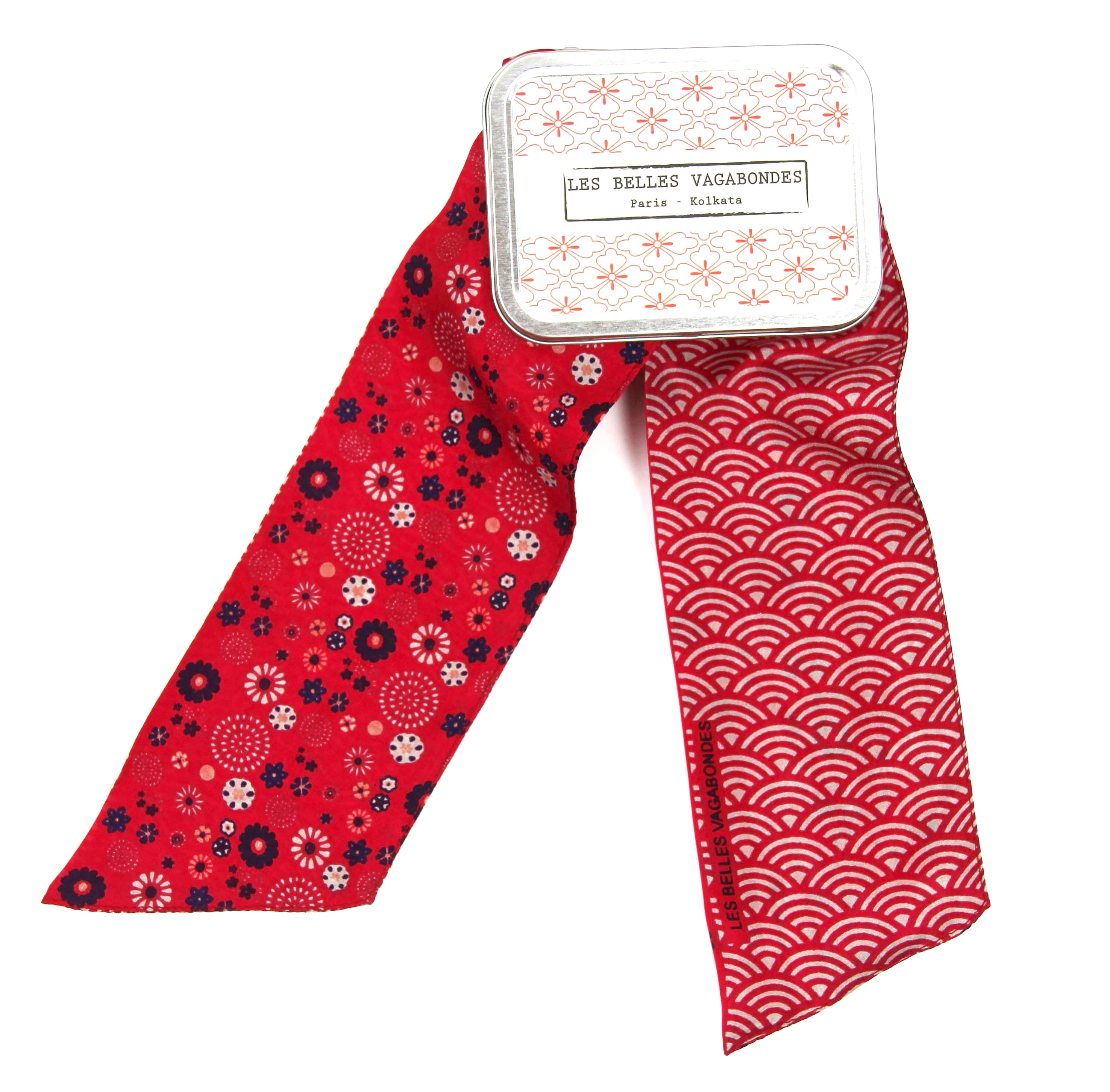 Bandeau Fascia In Seta 8x150 cm Akiko - Cappelleria Bacca