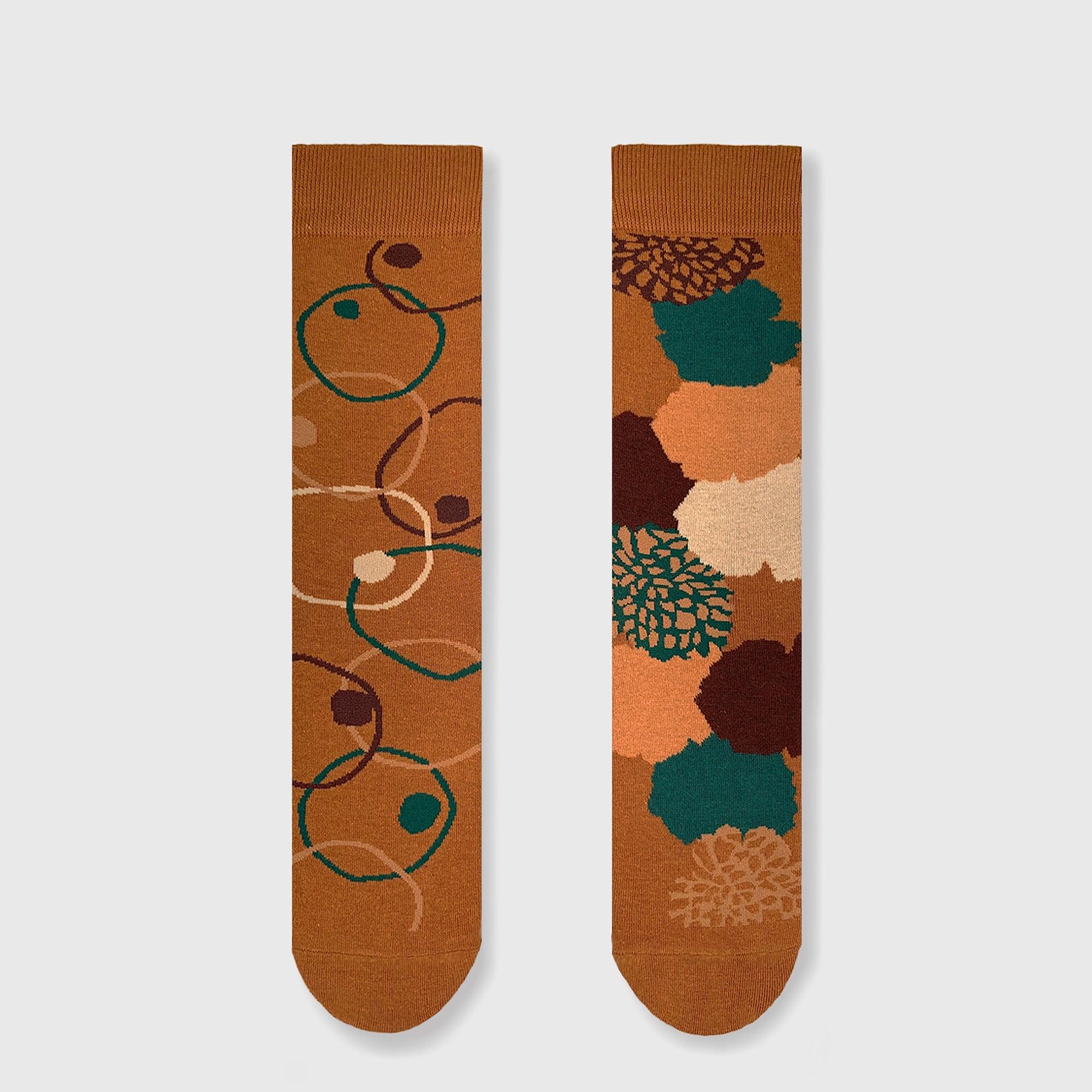 Calzini In Cotone Spaiati Maple Bloom - Cappelleria Bacca